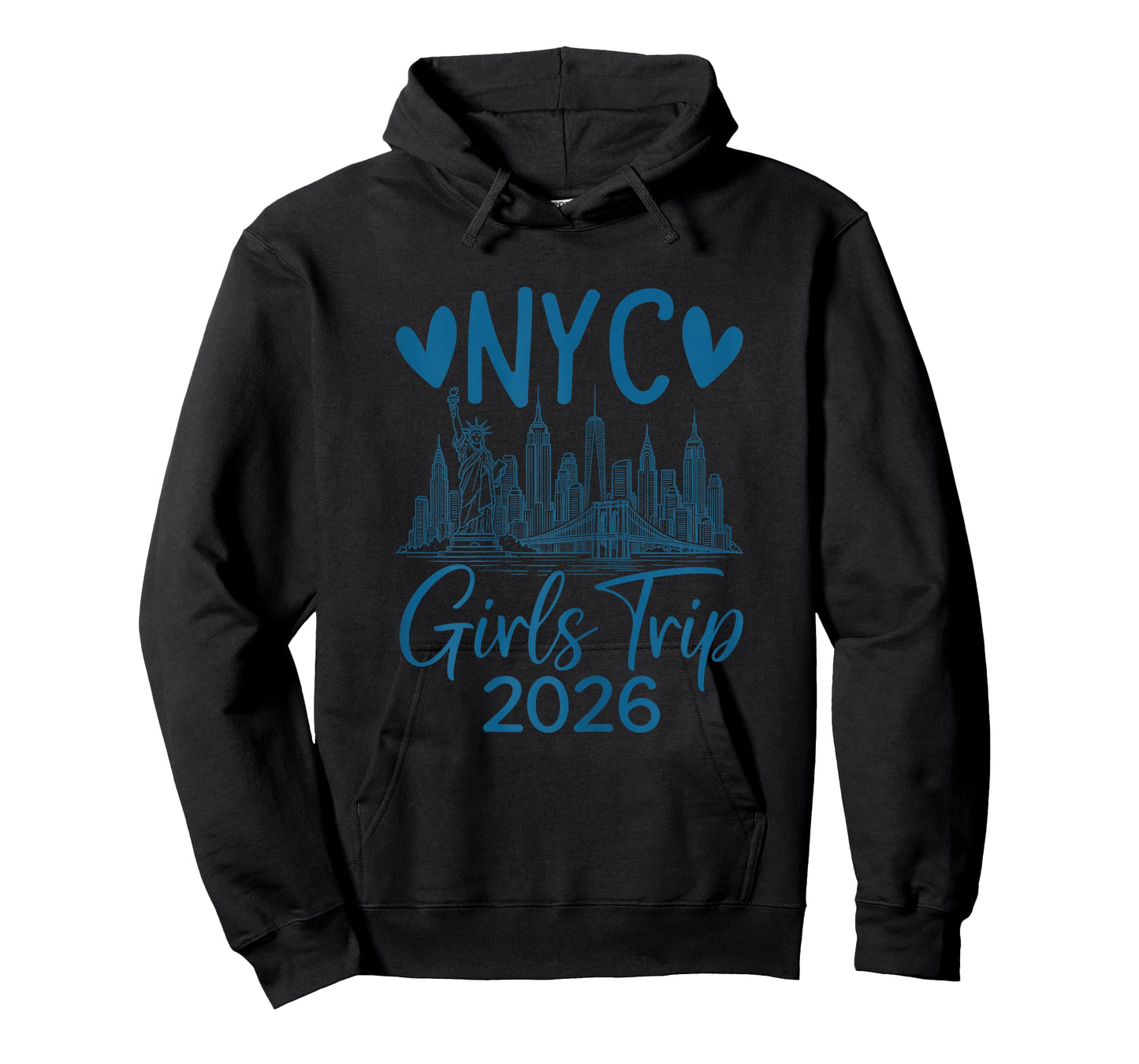NYC Girls Trip 2026 Travel Girls New York City T-Shirt