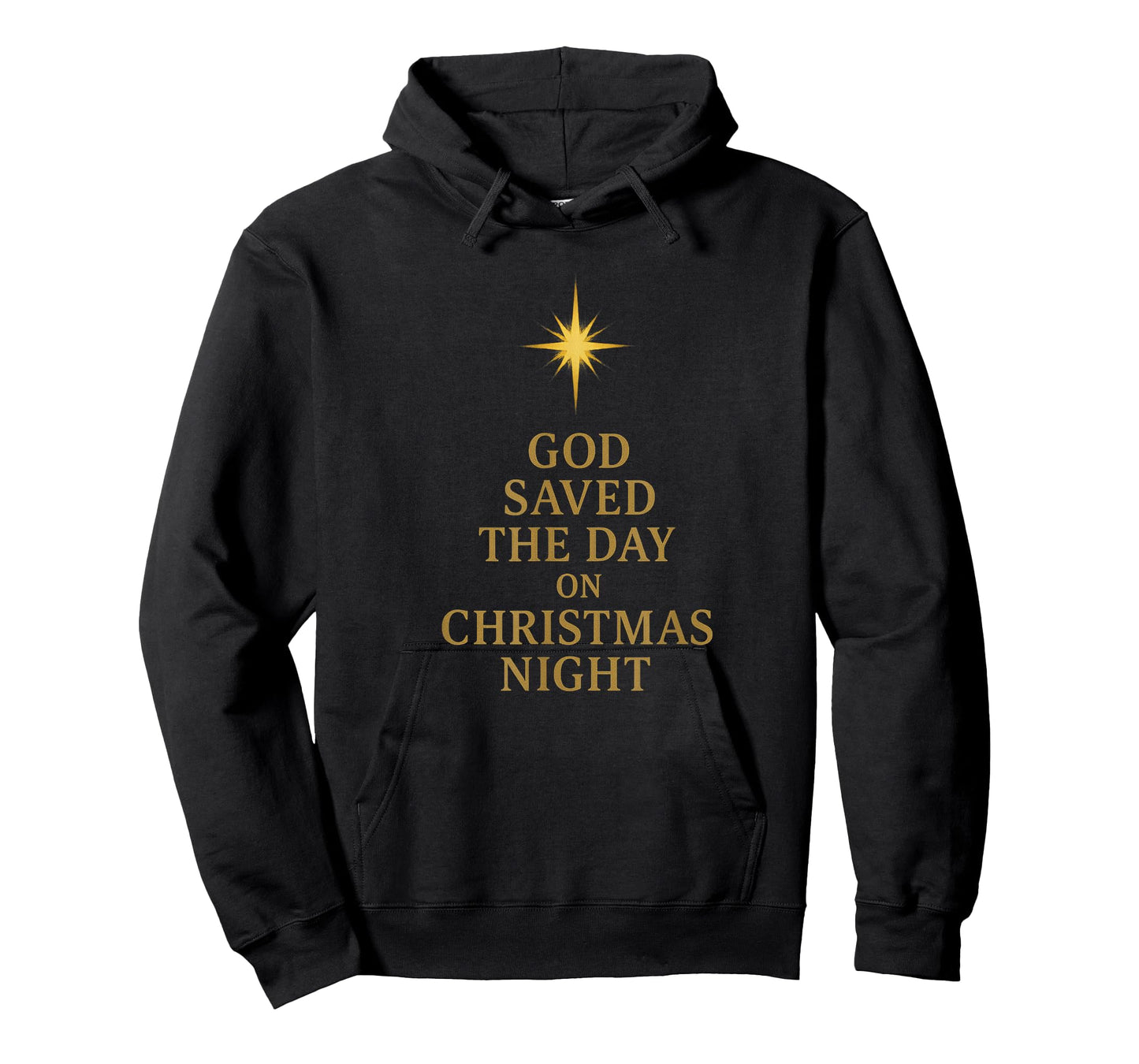 God Saved The Day Christmas Night Christian Faith Men Women T-Shirt