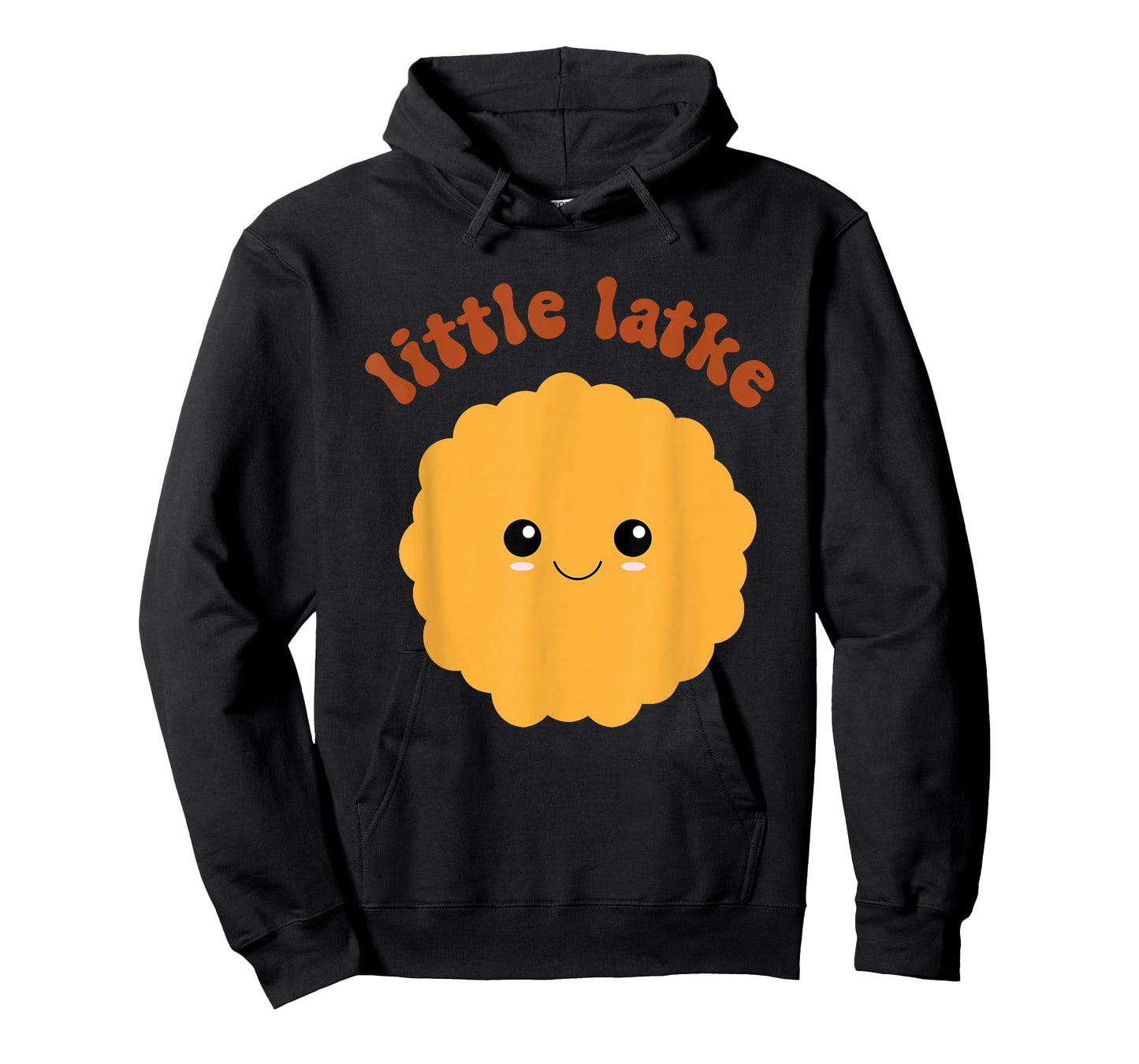 Little Latke Kawaii Hanukkah Holiday Kids Menorah Jewish T-Shirt