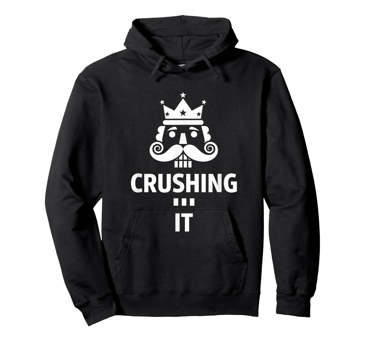 Christmas Crushing It Nutcracker - Funny Retro Ugly Xmas Nut T-Shirt