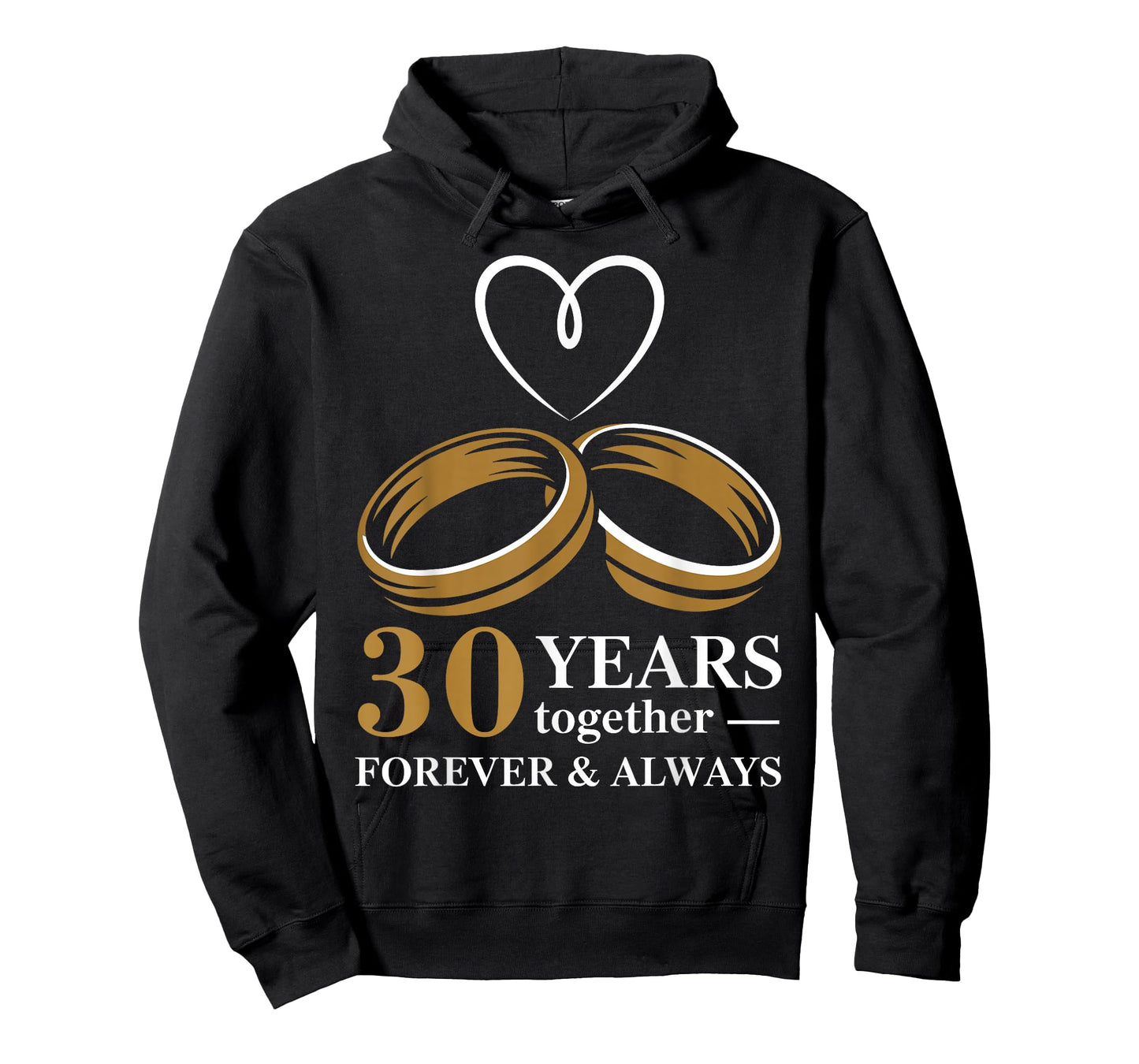 30th Wedding Anniversary Shirt for Couple - 30 Years Wedding T-Shirt