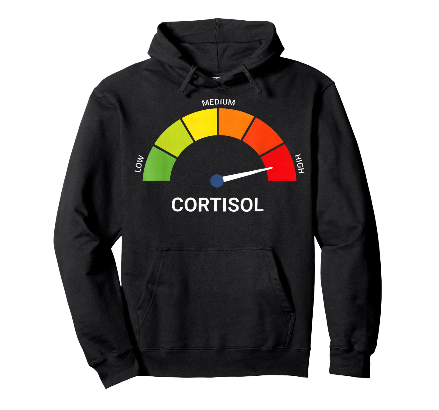 The Health Effects of High Cortisol Levels Funny Quote T-Shirt