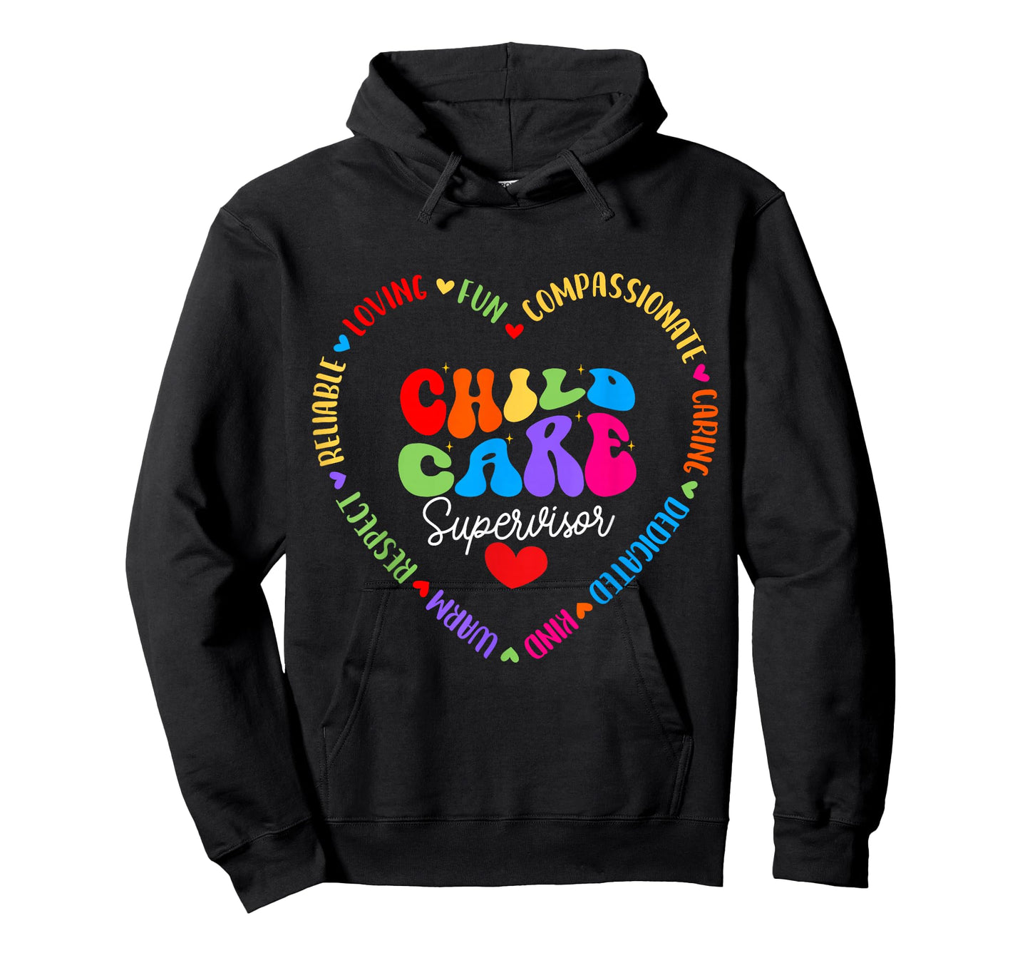 Childcare Supervisor Daycare Crew School Provider Teacher T-Shirt