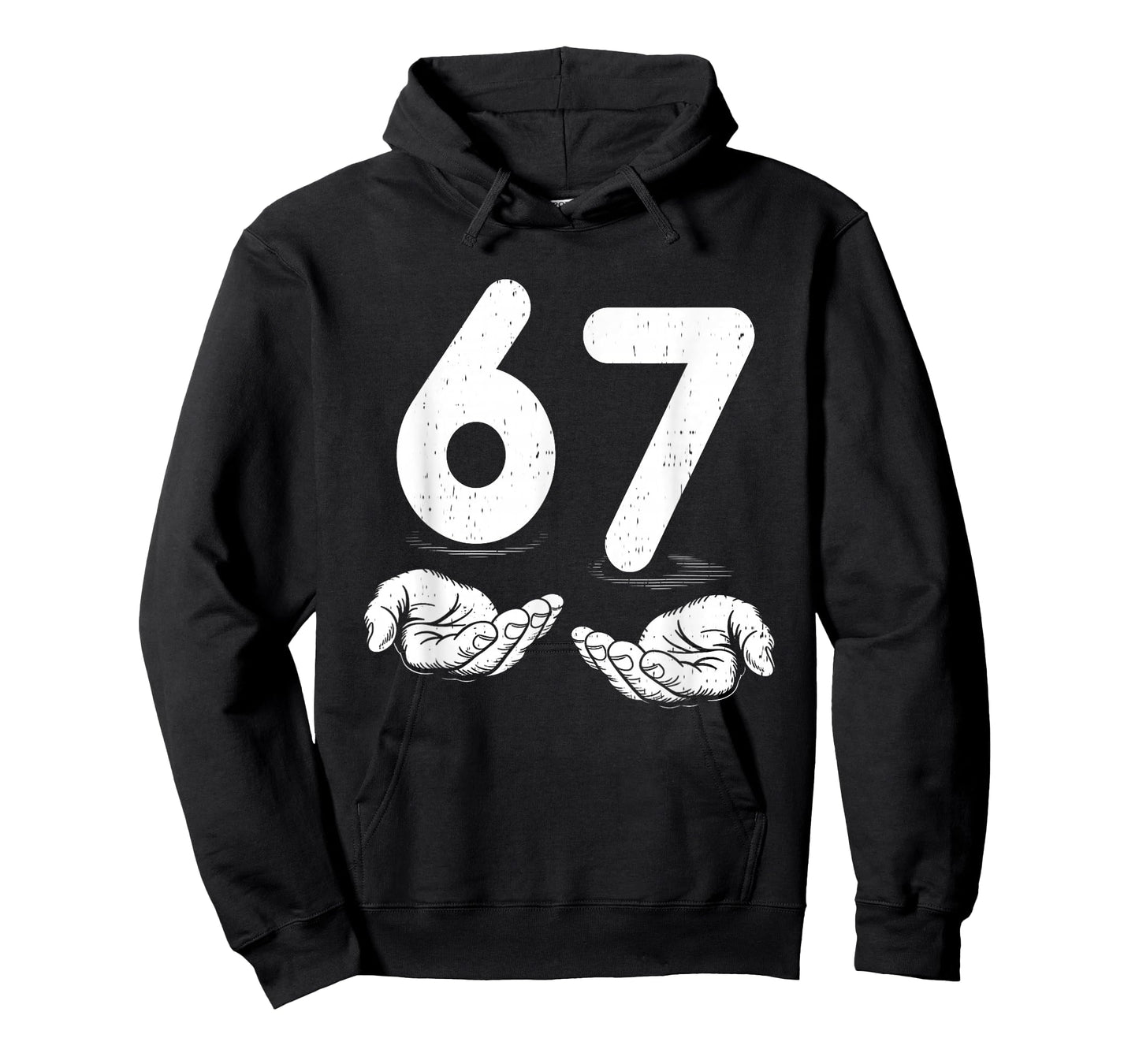 Funny Six Seven 6 7 Meme Gen Alpha Slang 6 7 Hands T-Shirt
