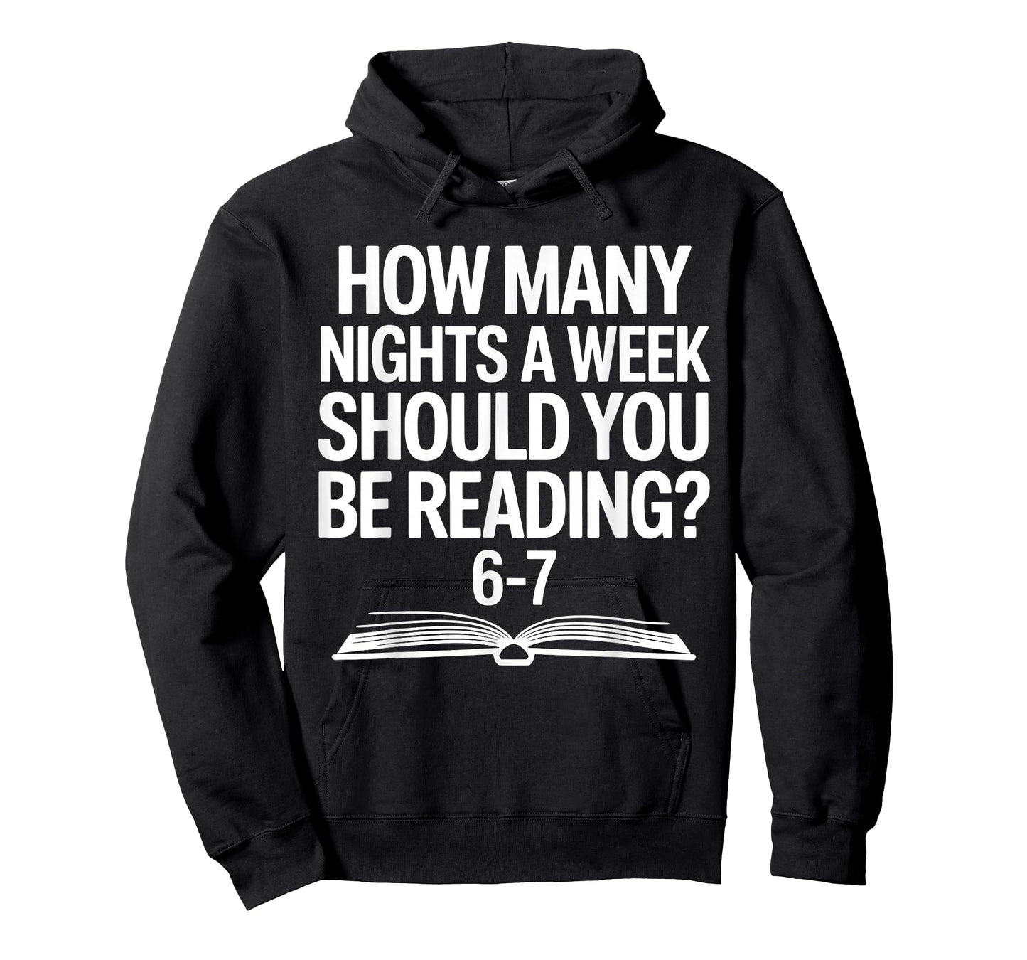 Funny Reading Meme 6 to 7 Nights a Week Book Appreciation T-Shirt