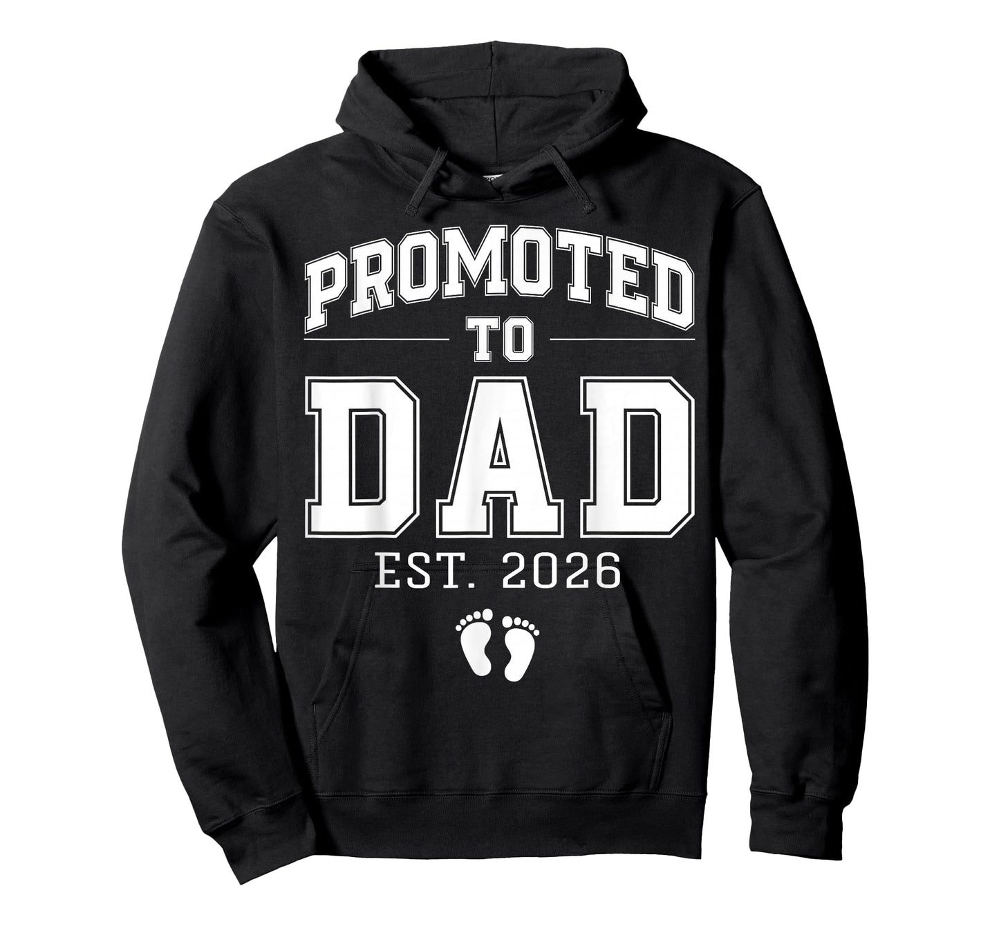 Promoted to Dad Est 2026 Varsity First Time Daddy to Be T-Shirt