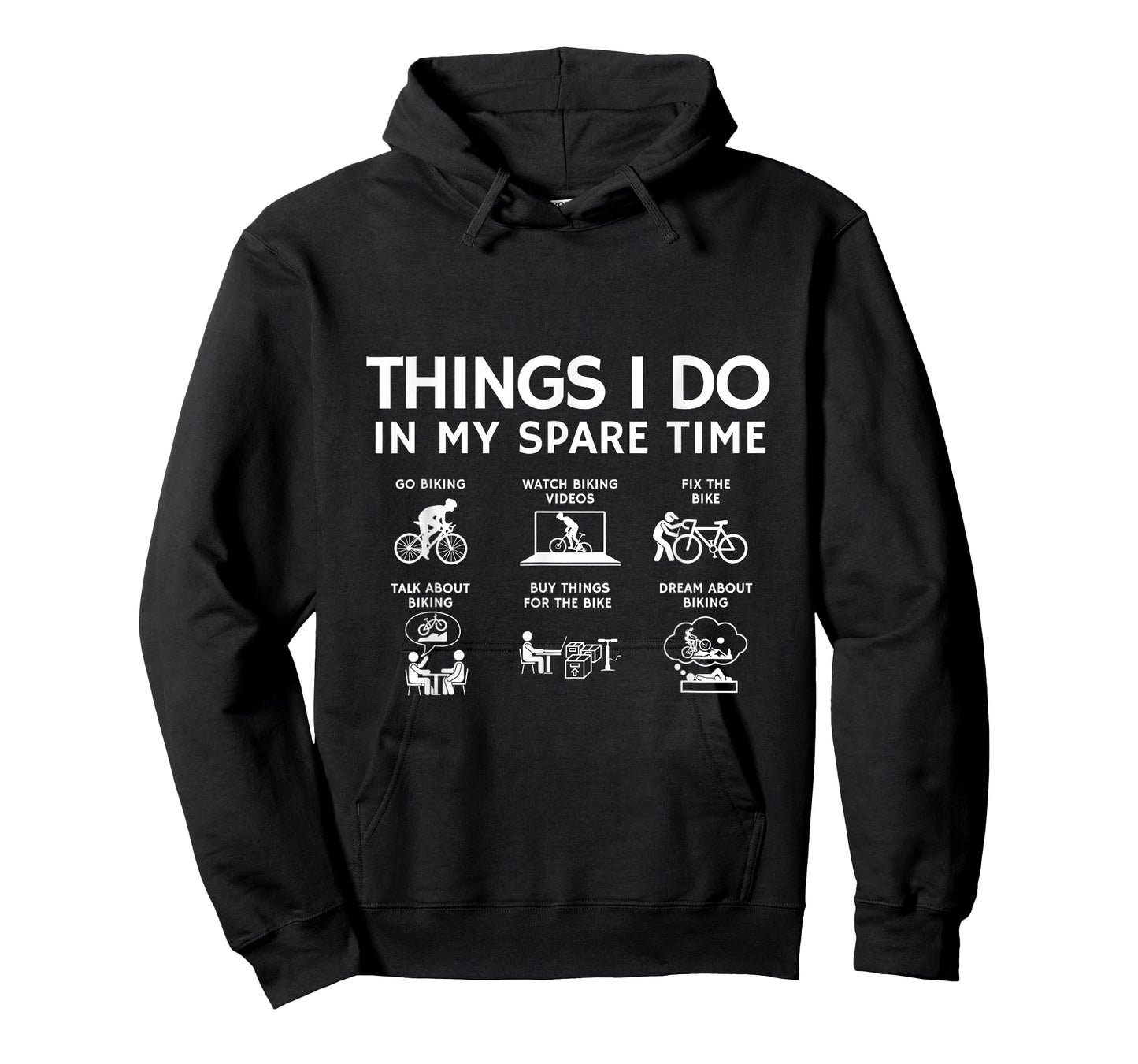 Things I Do in My Spare Time, Bicycle Cycling Lover T-Shirt