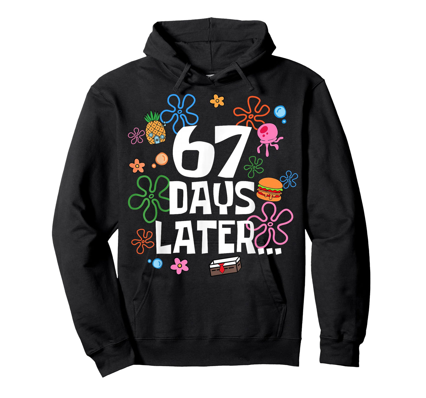 Six Seven Meme 67 Days of School Later Funny Teacher Kids T-Shirt