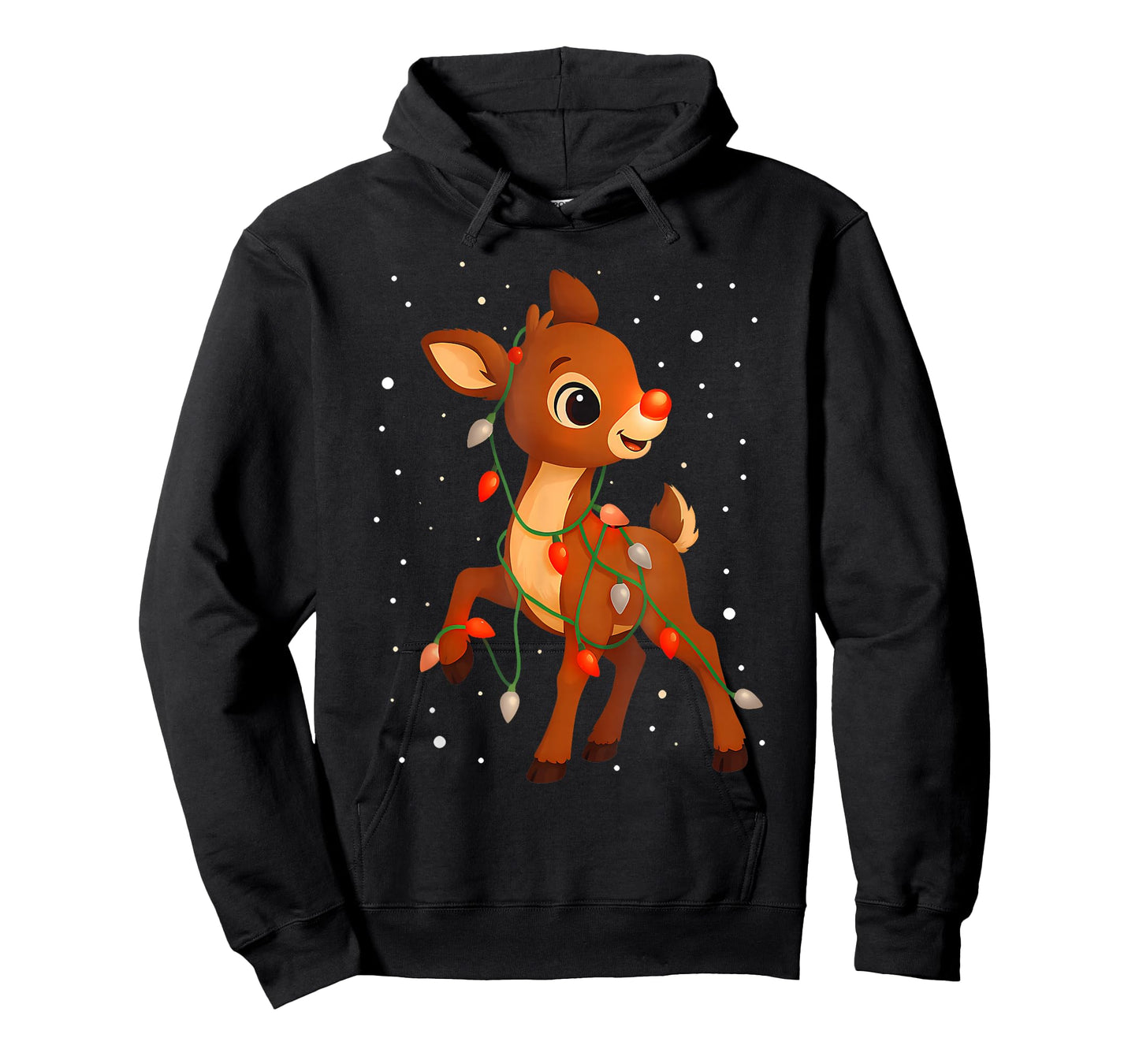 Cute Rudolph The Red Nose Reindeer for Kids and Christmas T-Shirt