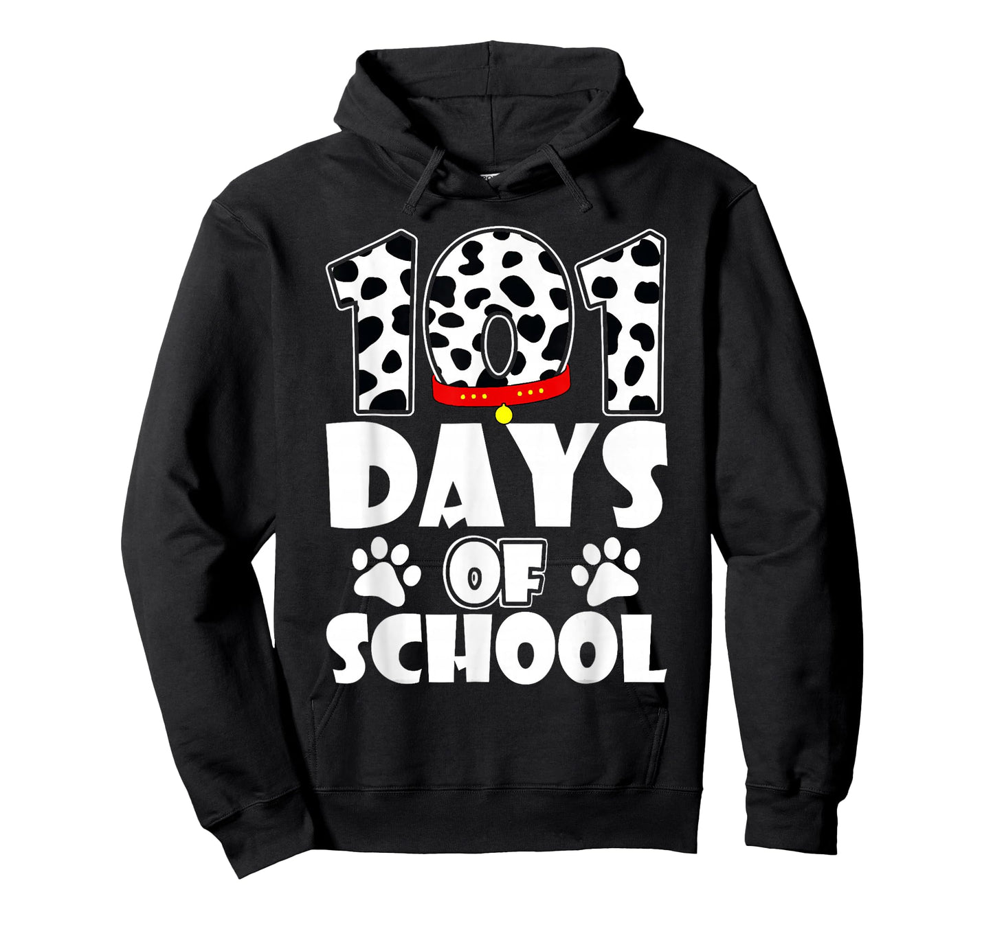 Cute Dog Happy 101 Days School 100 Days Student Teacher T-Shirt