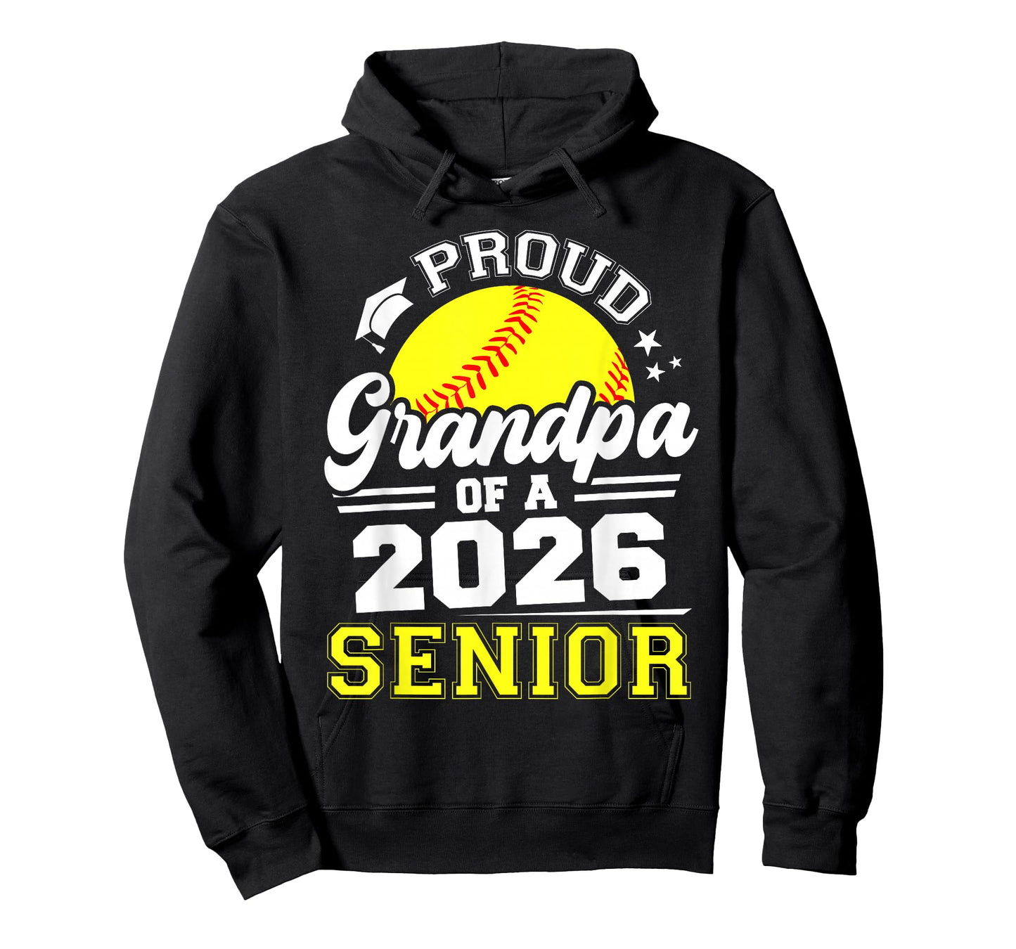 Proud Grandpa of A 2026 Senior Softball Graduate T-Shirt
