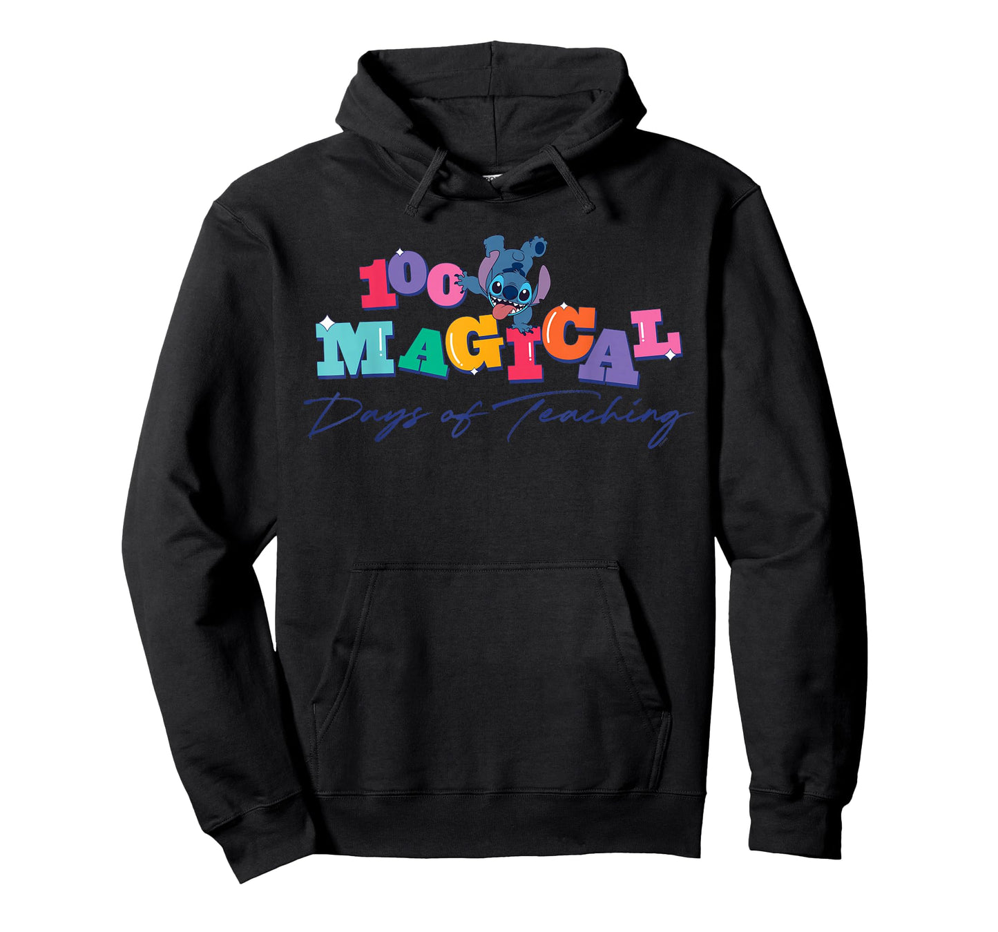 Disney Stitch 100 Magical Days of Teaching 100th Day School T-Shirt
