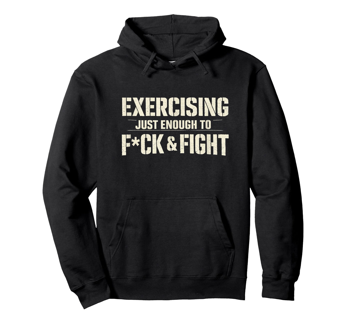 Exercising Just-Enough to FCK & Fight Vintage T-Shirt