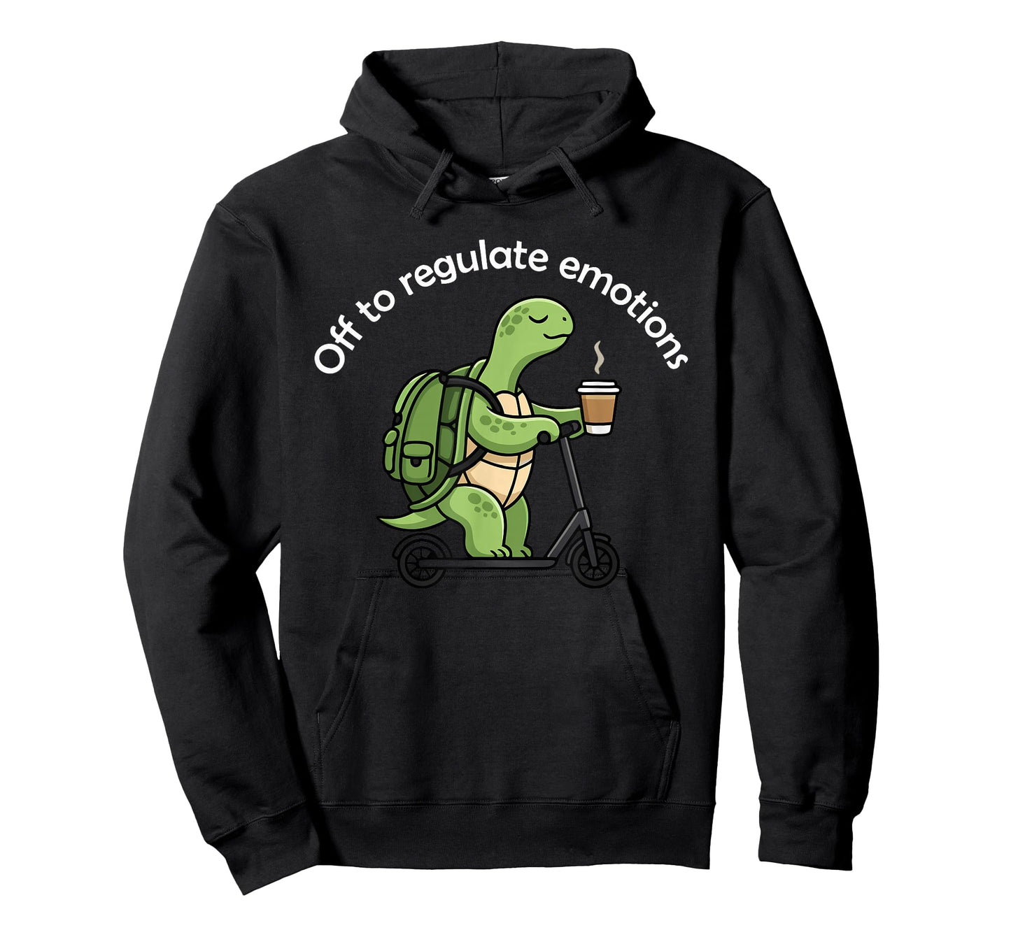 Off to Regulate Emotions Funny Turtle Mental Health Teacher T-Shirt