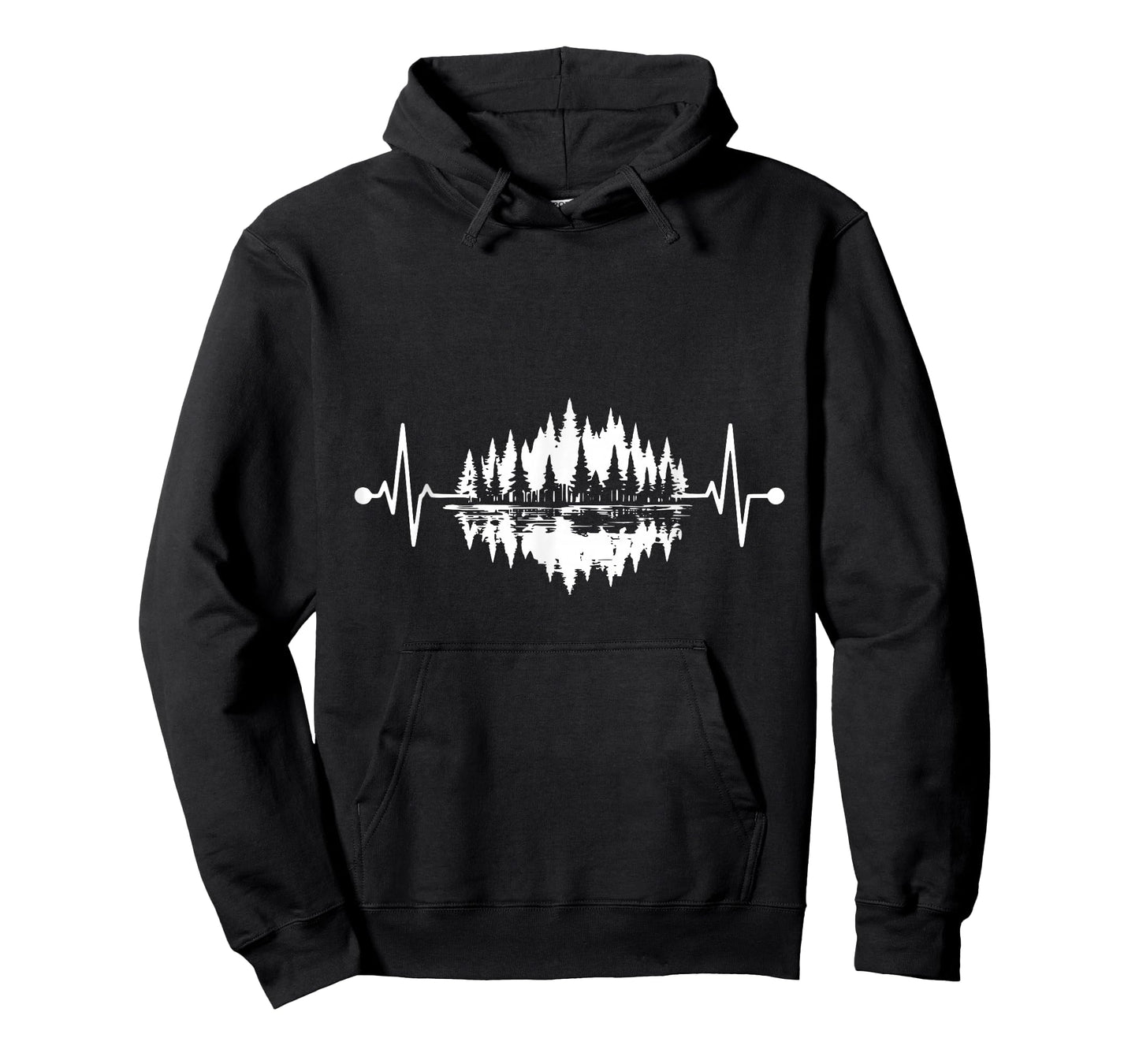 Trees Wildlife Nature Heartbeat Forest T-Shirt