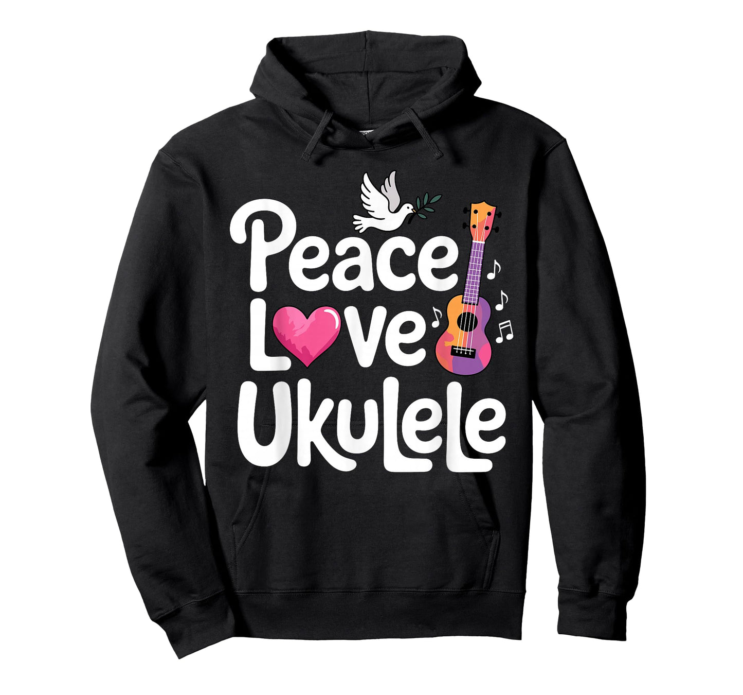 Cool Ukulele Art for Men Women Ukulele Player Music Ukulele T-Shirt