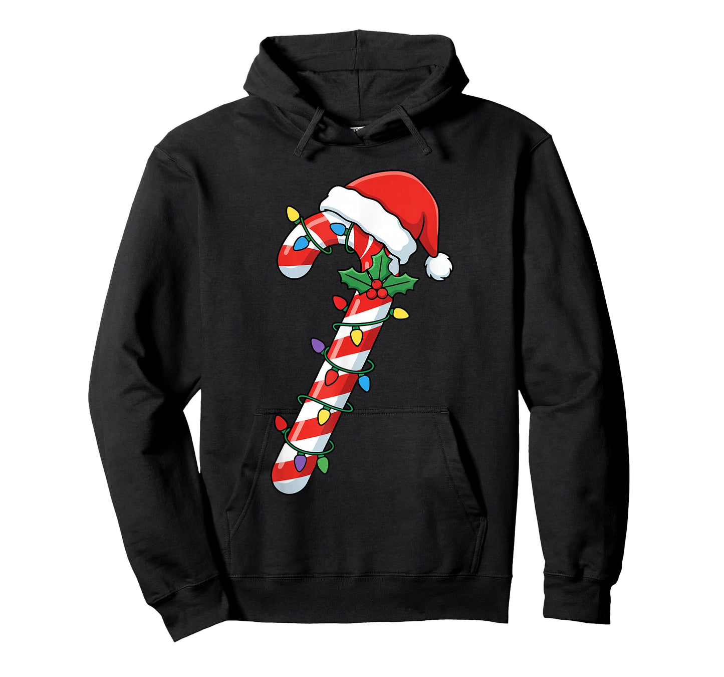 Funny Christmas Candy Canes Santa Xmas Kids Men Women T-Shirt