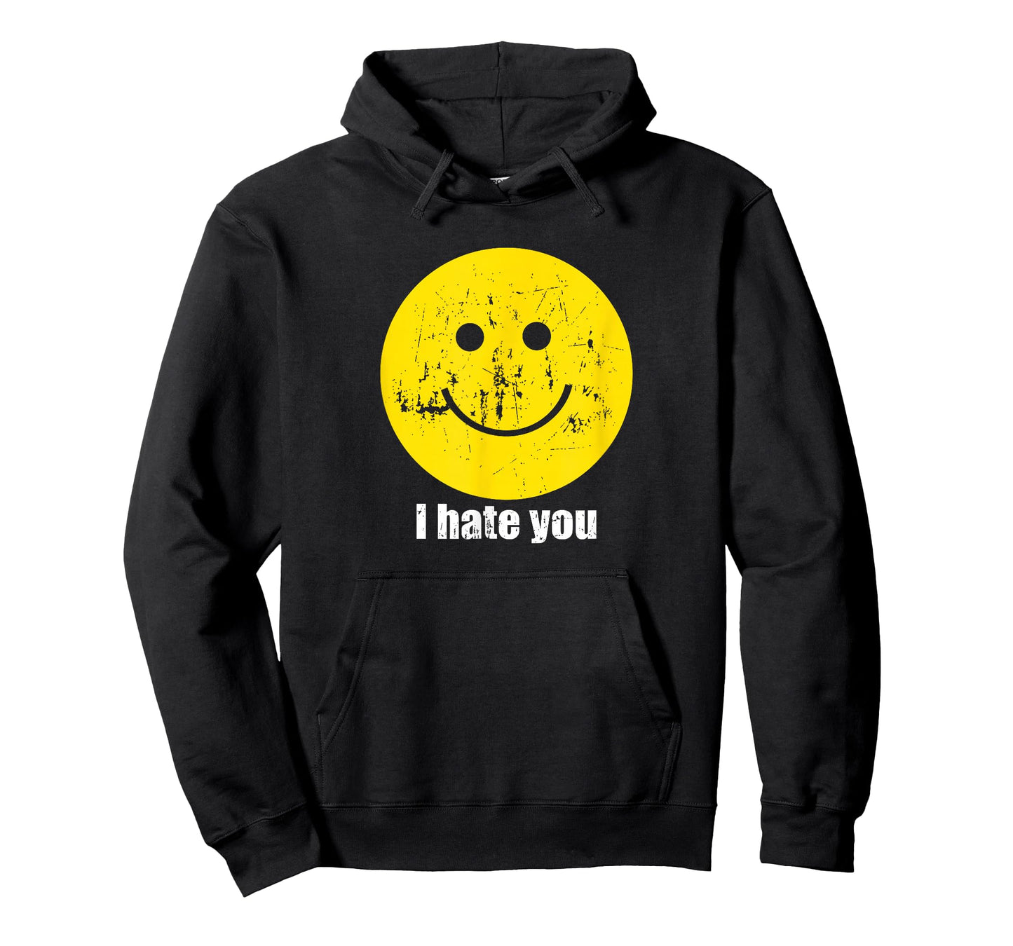 I Hate You Smiling Face T-Shirt