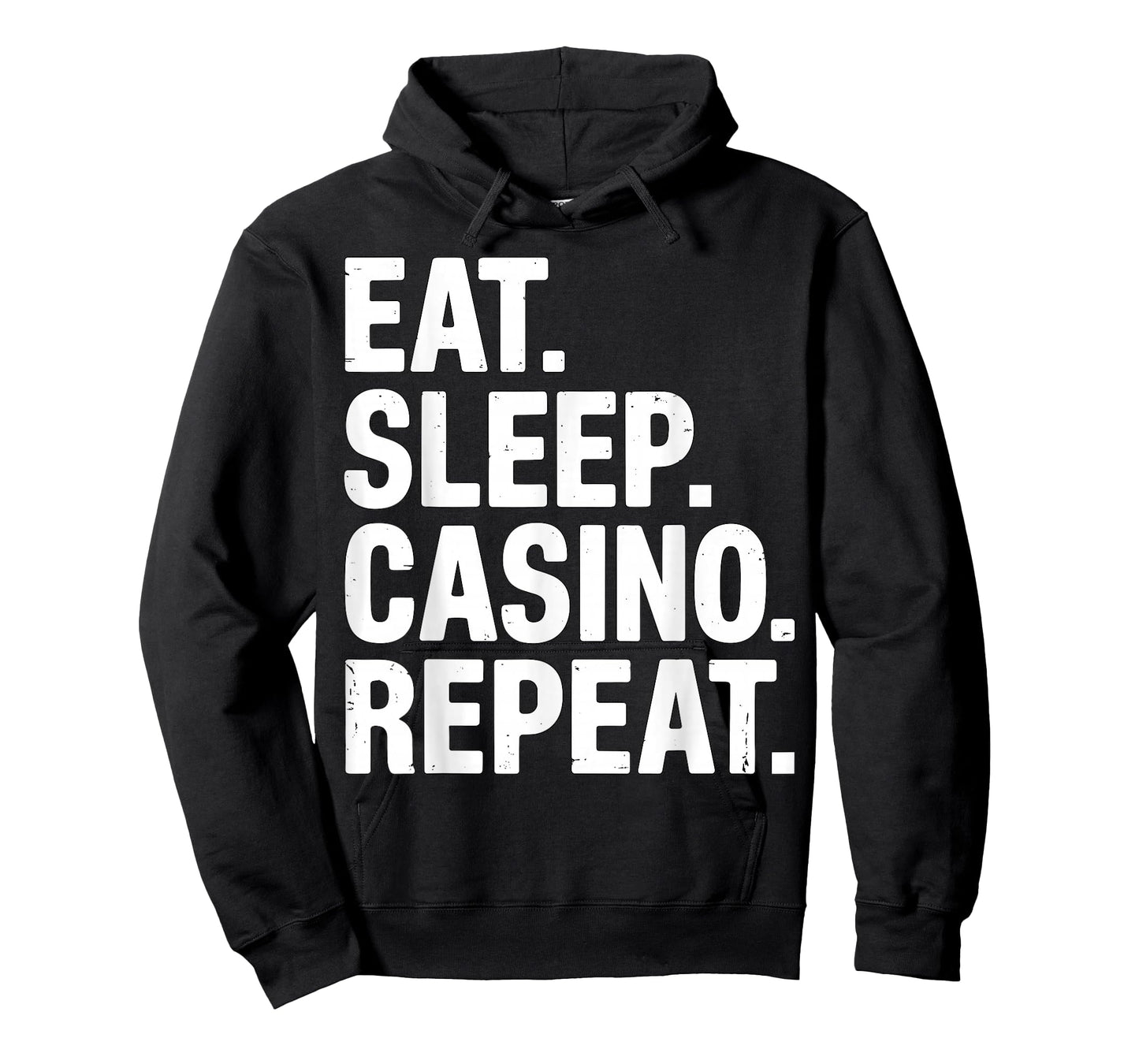 Eat Sleep Casino Repeat Gambling T-Shirt