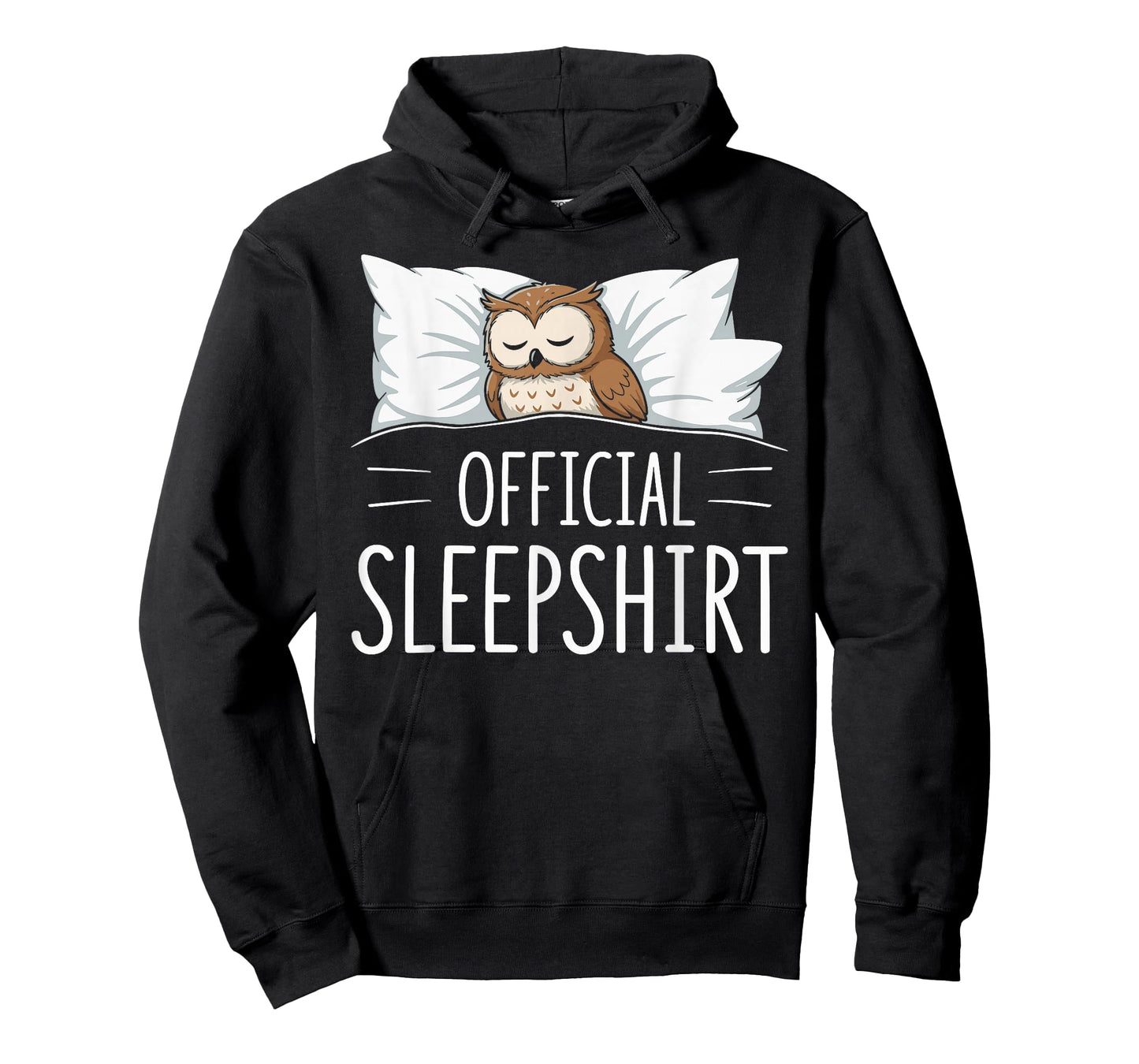 Official Sleepshirt Sleeping Owl Bird Lovers Pajama T-Shirt