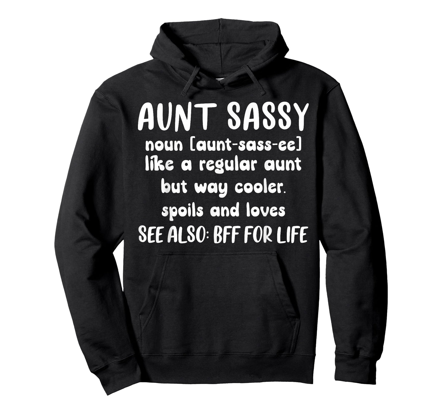 Aunt Sassy Definition Funny Aunt T-Shirt