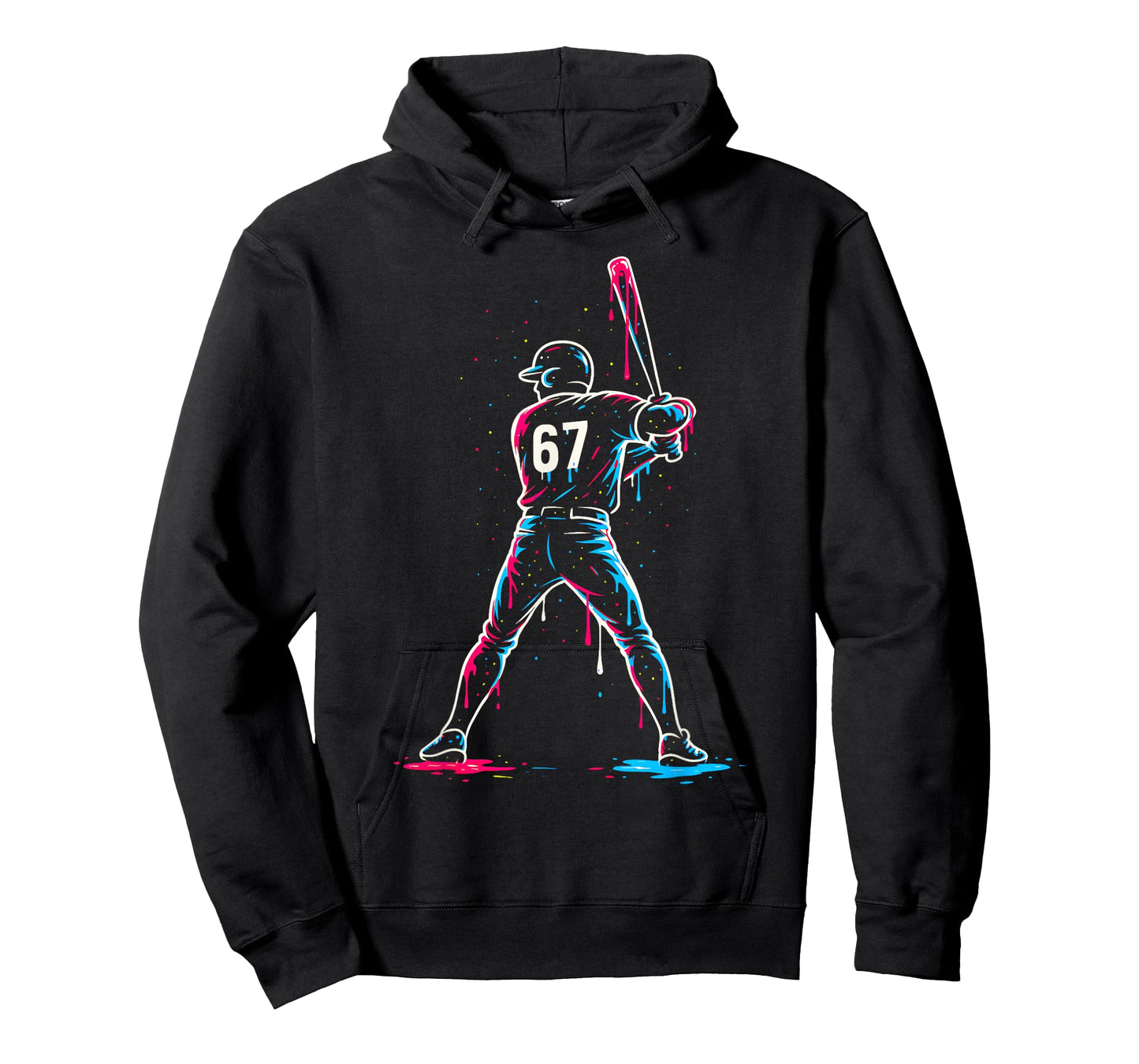 Baseball Drip 6 7 Number 67 Six Seven Meme Mens Boys Kids T-Shirt