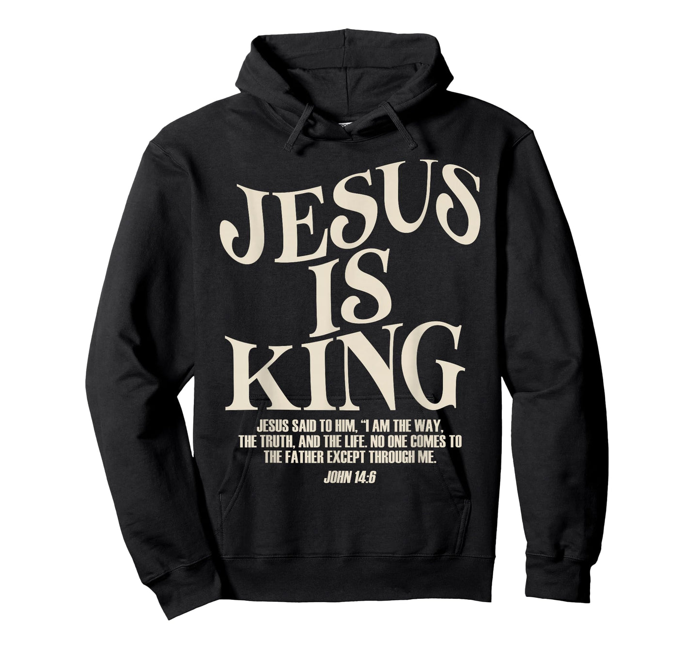 Jesus is King Bible Verse John 14:6 Christian God Religious T-Shirt