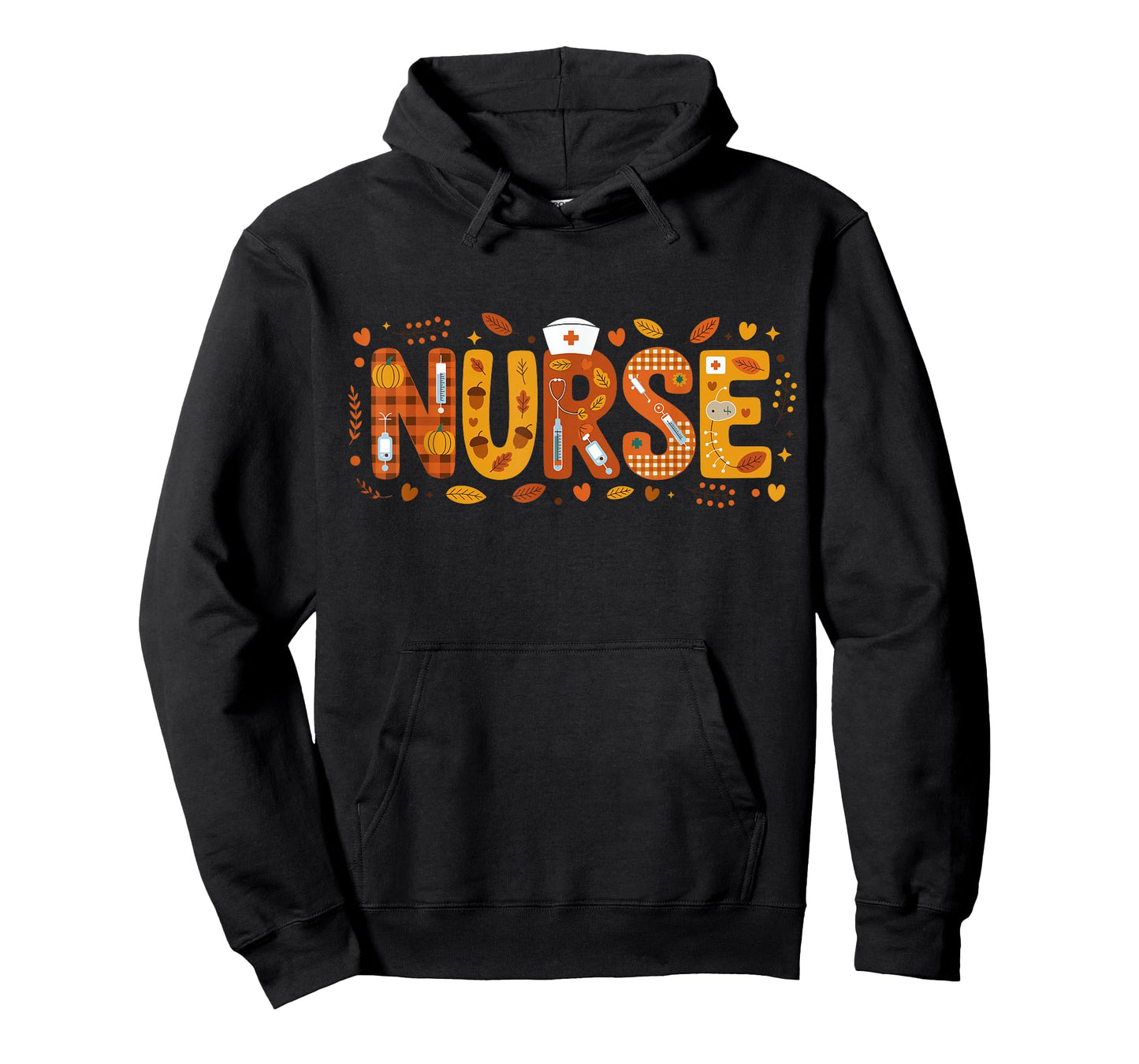 Thanksgiving Nurse Fall Nurse Cute T-Shirt