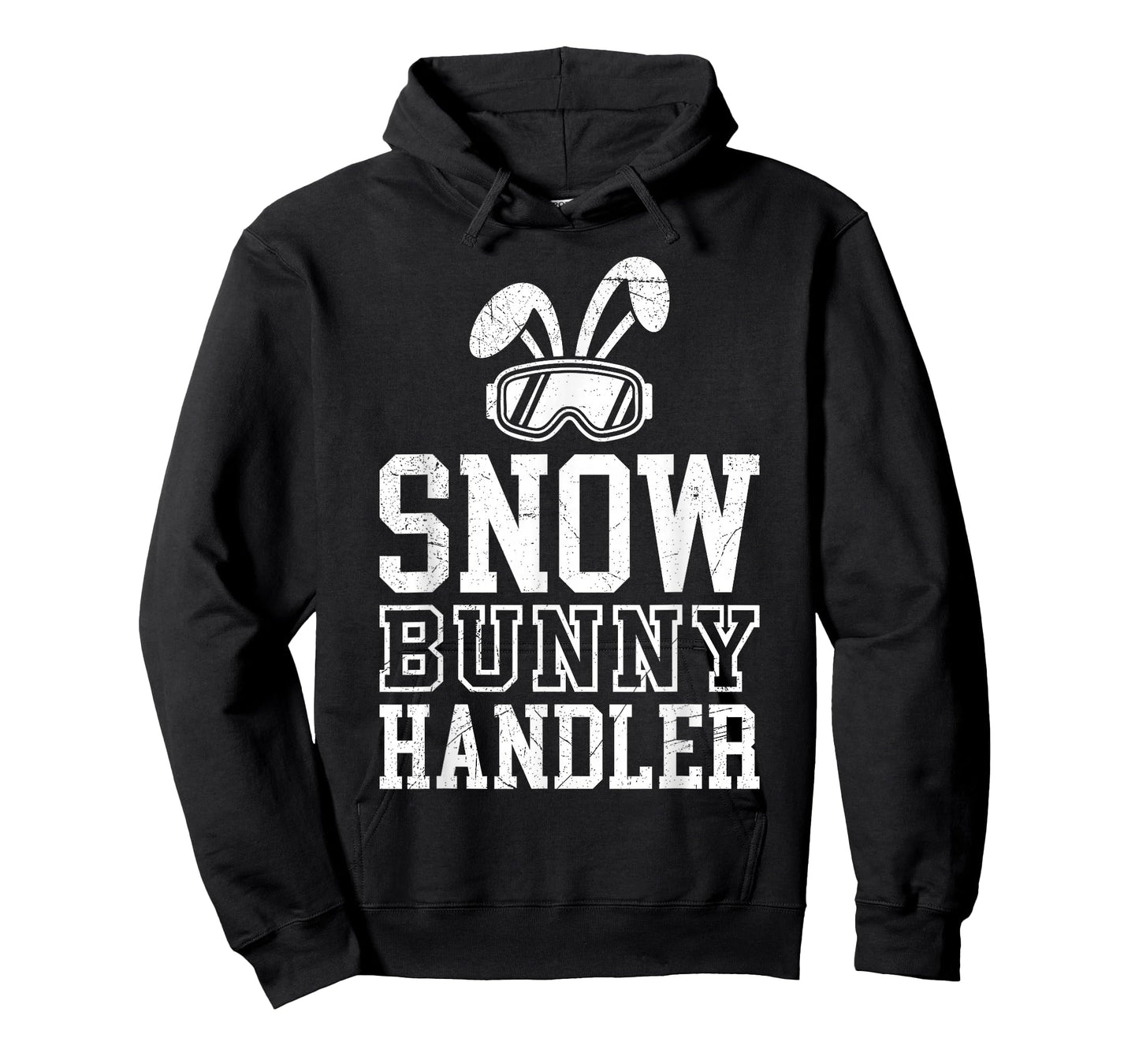 Skiing Snow Bunny Handler Funny Skier Funny T-Shirt