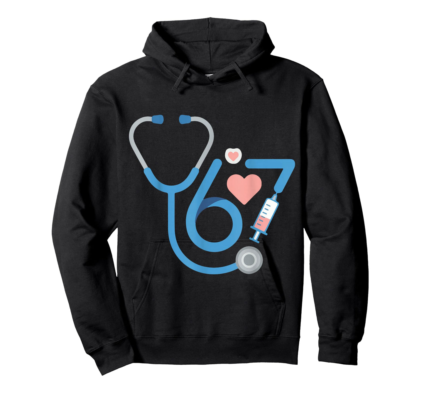 Funny 67 Meme Nurse Six Seven Nursing Humor Women Men T-Shirt
