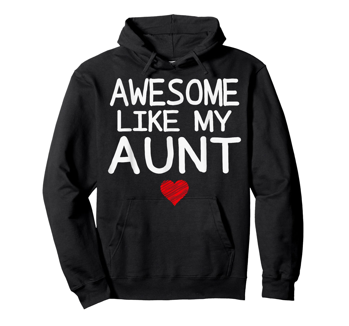 Awesome Like My Aunt Heart Graphic for Valentine Season T-Shirt