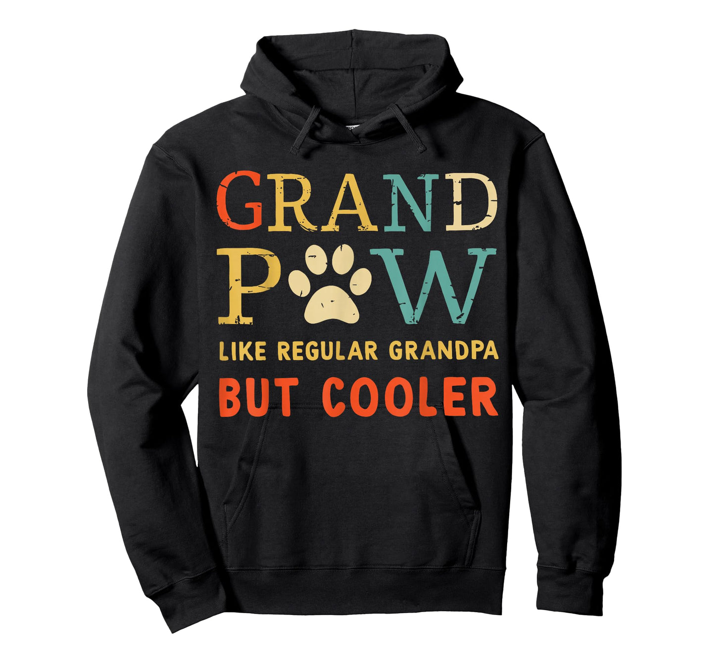 Dog Lover Grandpa Club Funny Grand Paw Dog Owner Fathers Day T-Shirt