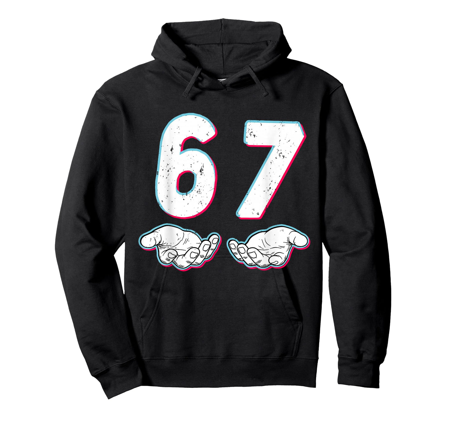 Number 67 Matching Six Seven 6 7 Meme 6-7 Halloween Costume T-Shirt