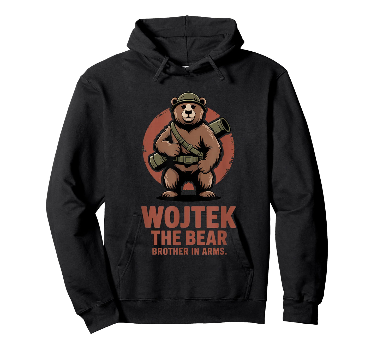 Wojtek Bear WWII Military History T-Shirt