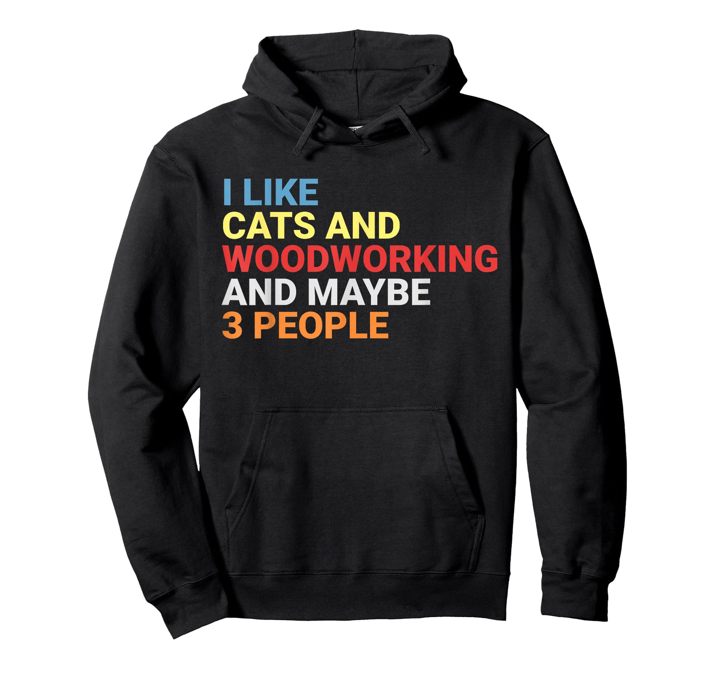 Retro I Like Cats and Woodworking Lover Woodworker Funny Cat T-Shirt