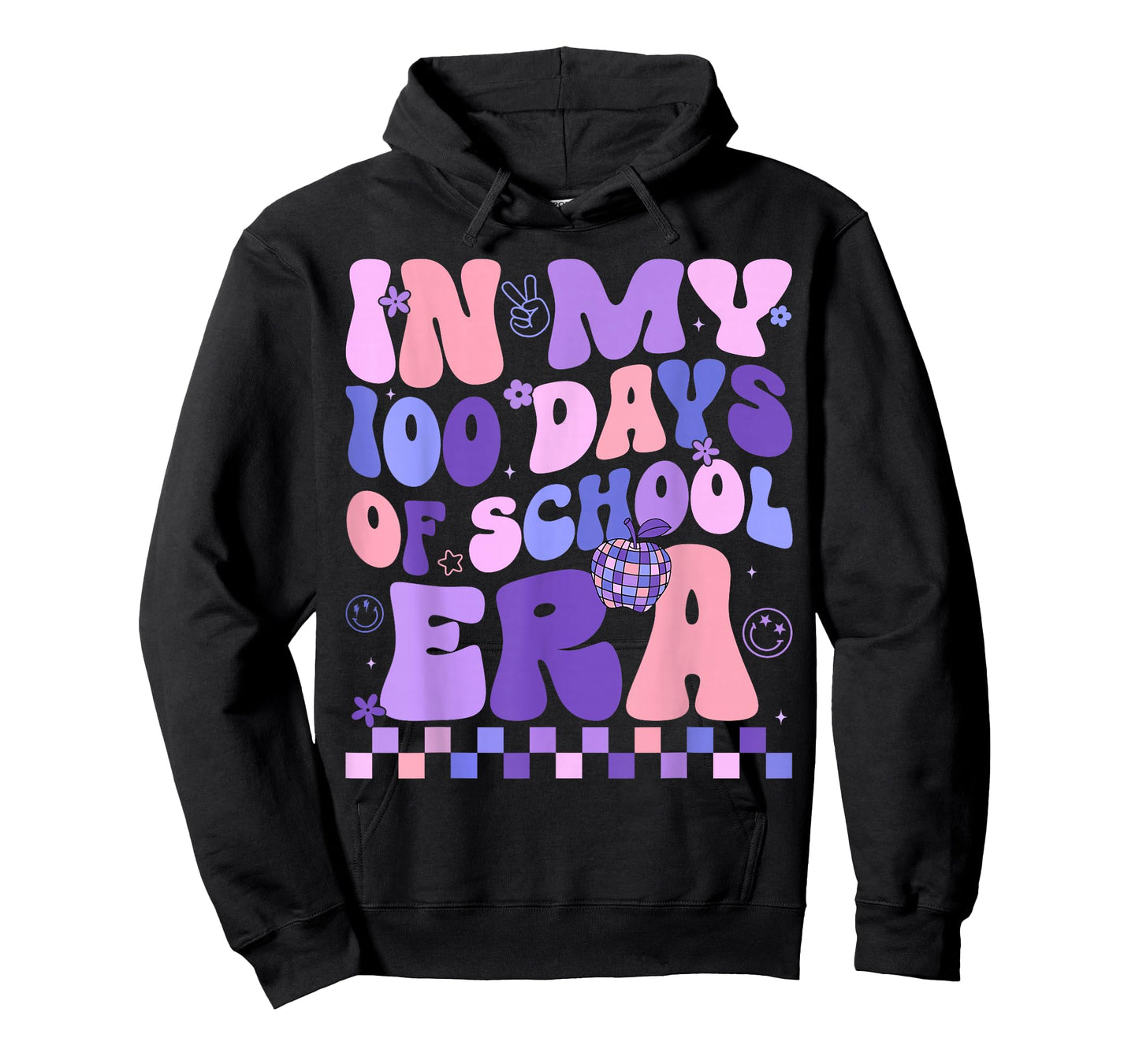 in My 100 Days of School Era Retro 100th Day of School 2026 T-Shirt