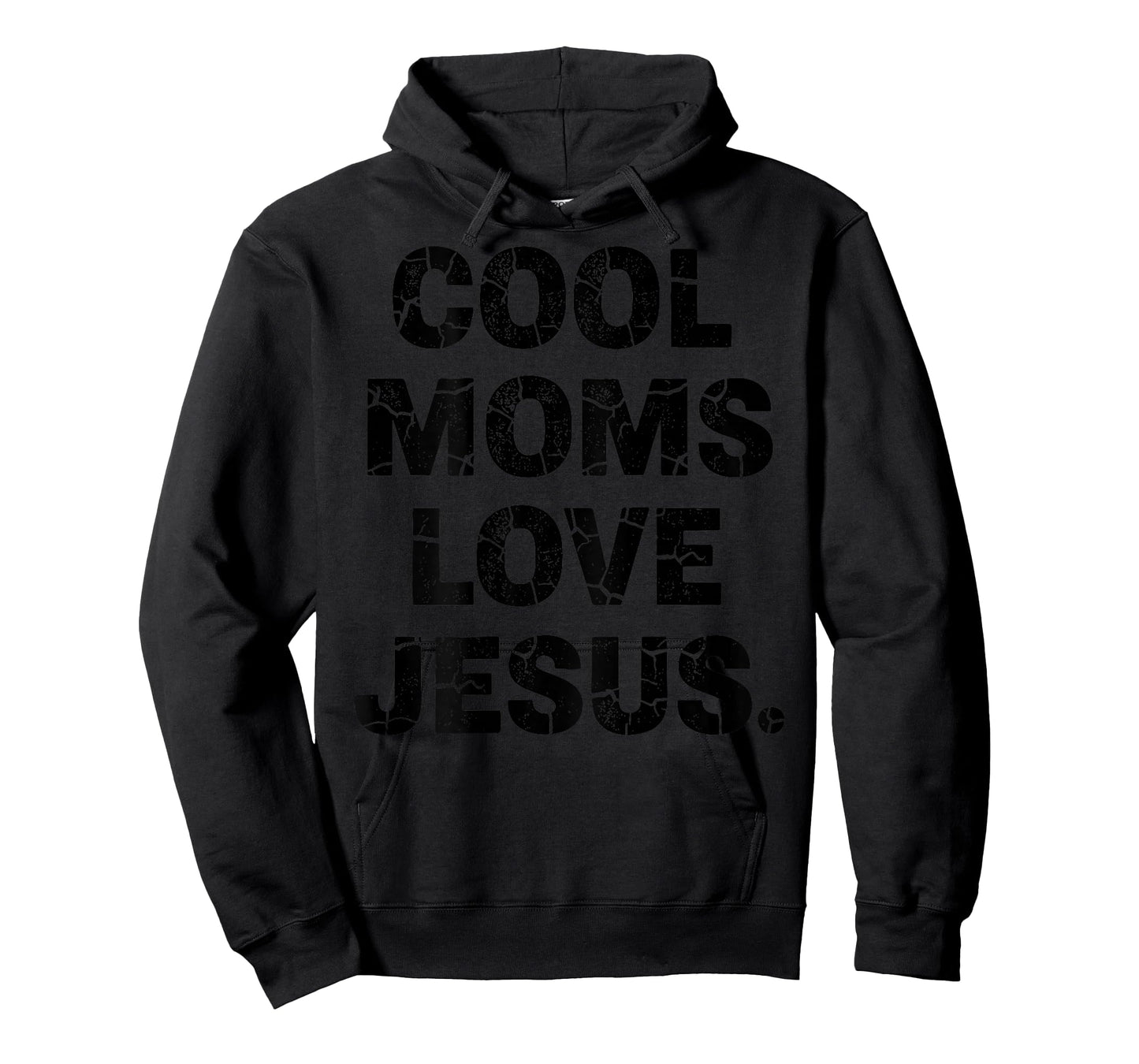 Cool Moms Love Jesus for Religious Christian Mom (on Back) T-Shirt