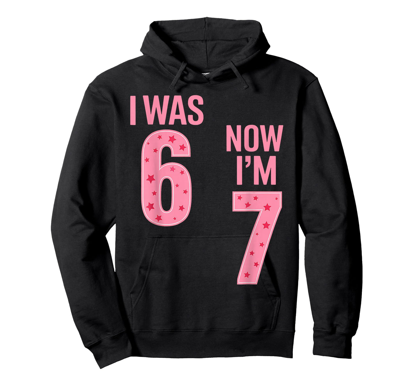 7 Year Old Birthday Shirt - was 6 Now I'm 7 67 Funny T-Shirt