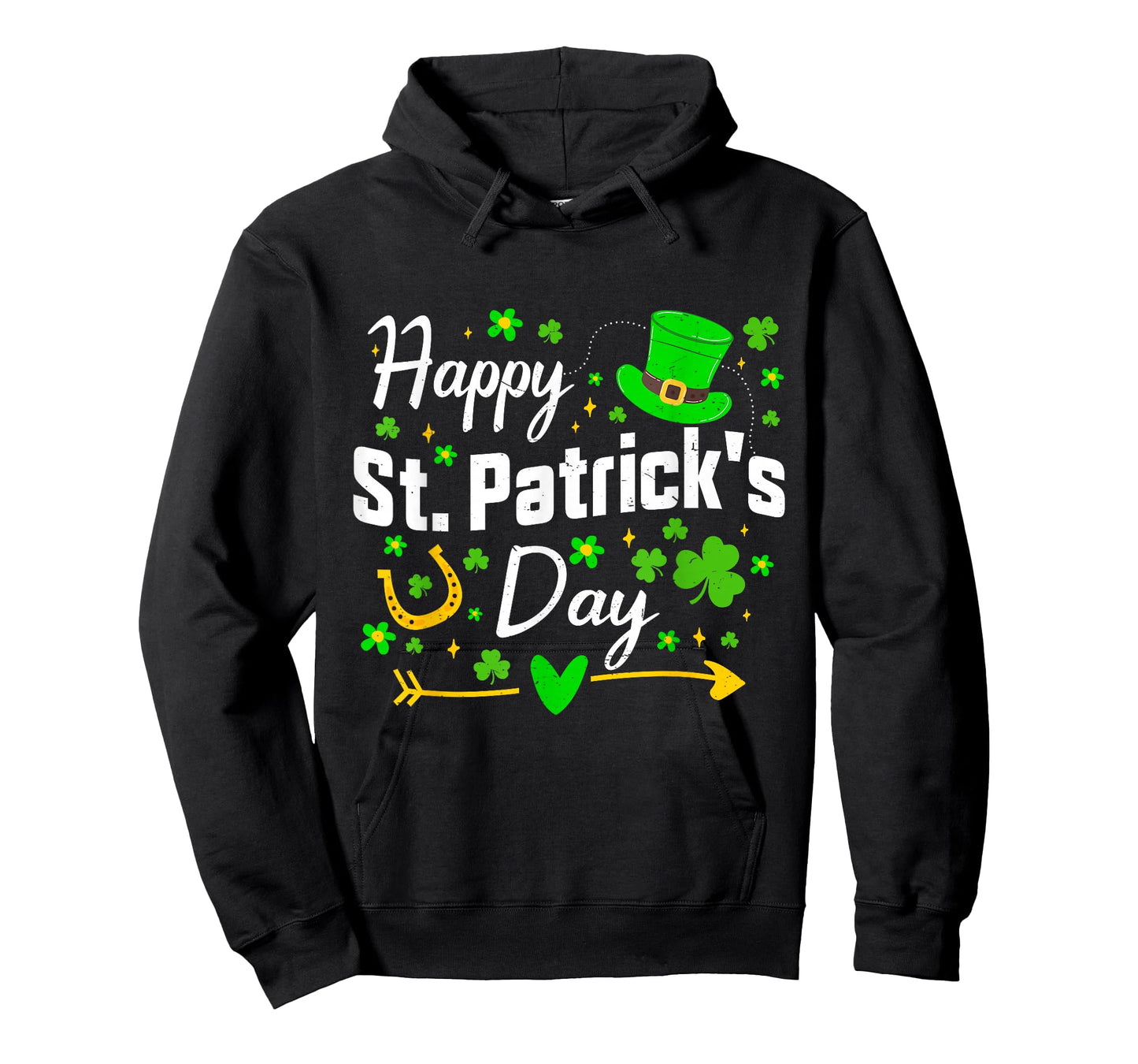 Happy St Patrick's Day Irish Shamrock Men Women Kids T-Shirt