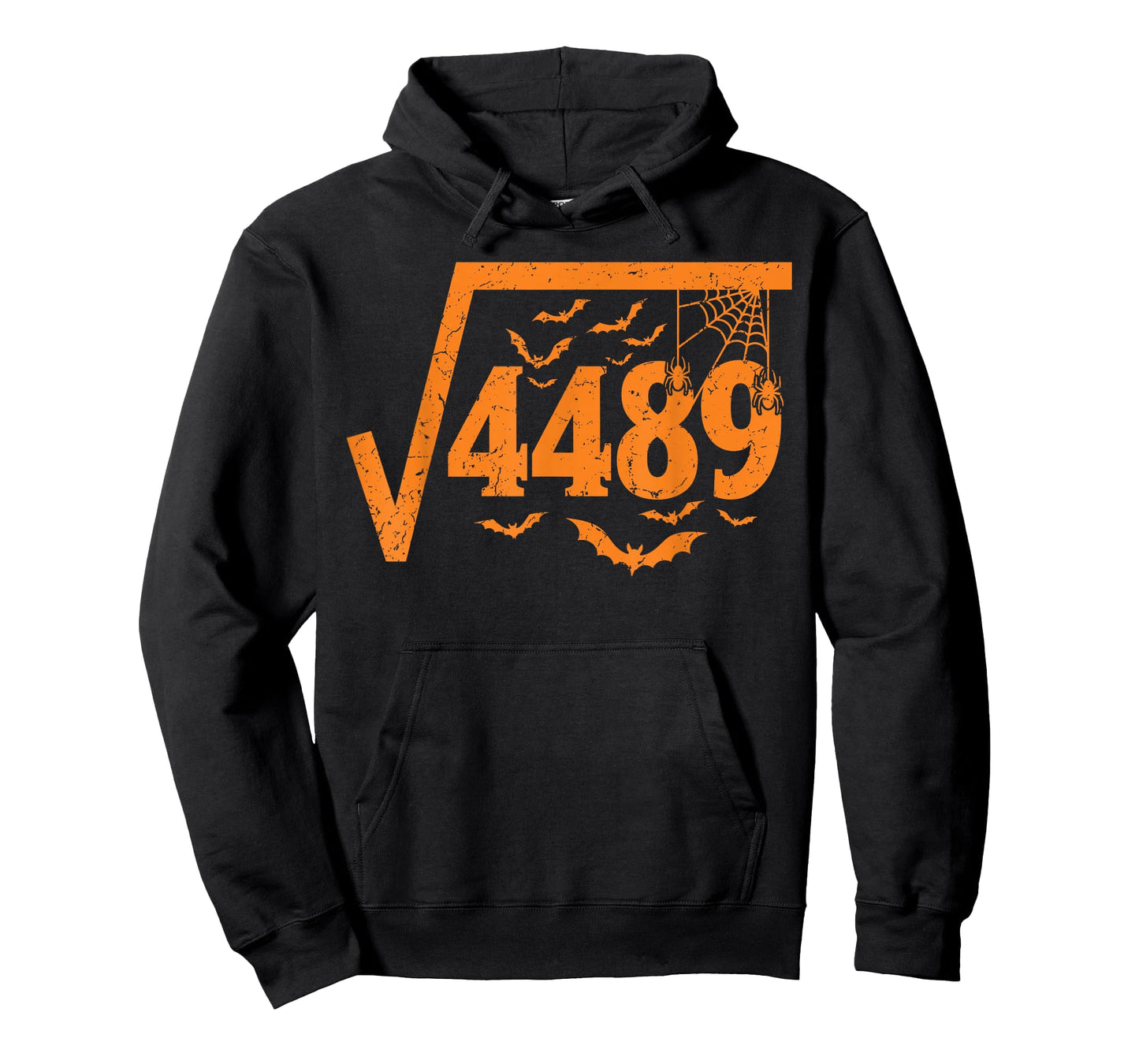 Square Root 4489 Funny Halloween Meme 67 Math Teacher T-Shirt