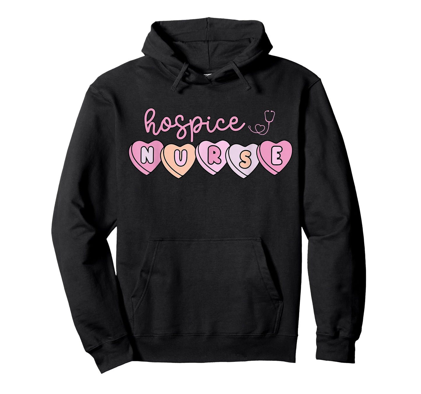 Heart Candy Valentine Hospice Nurse LTC End of Life Care T-Shirt