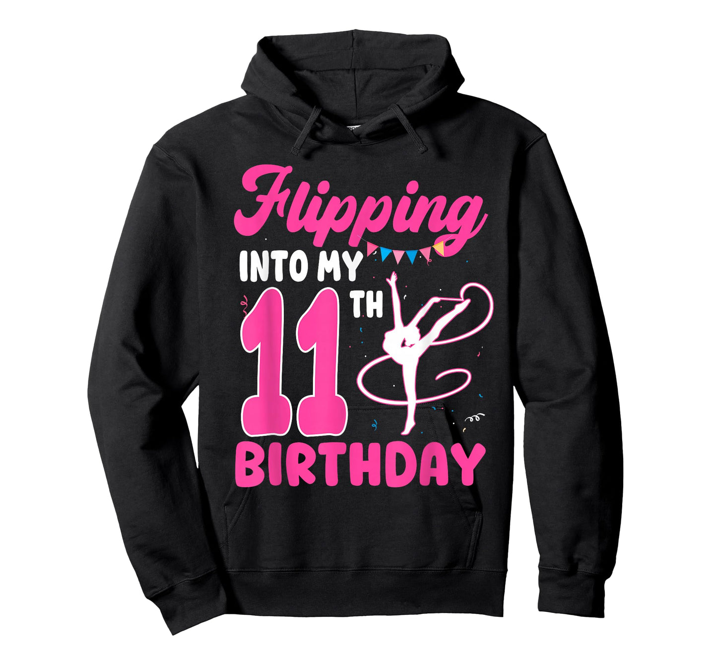 11 Year Old Girl Flipping Into My 11th Birthday Gymnastics T-Shirt