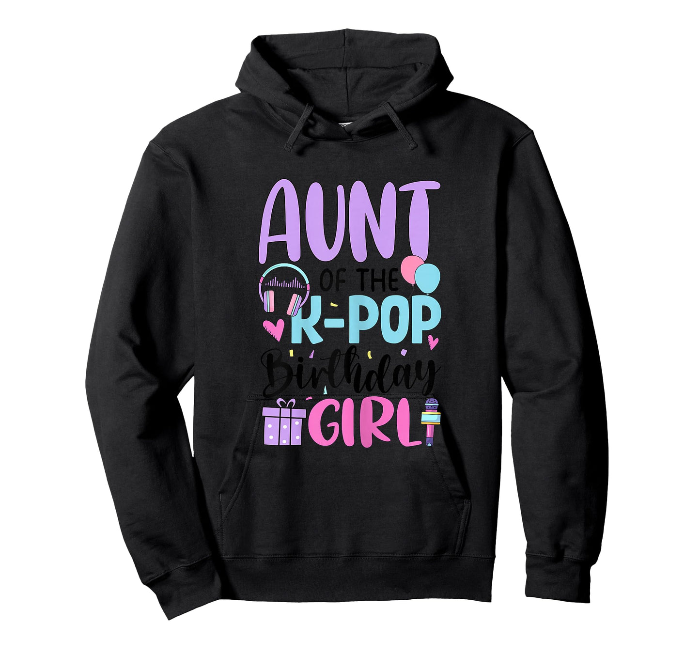 Aunt of The K Pop Birthday Girl K-Pop Birthday T-Shirt