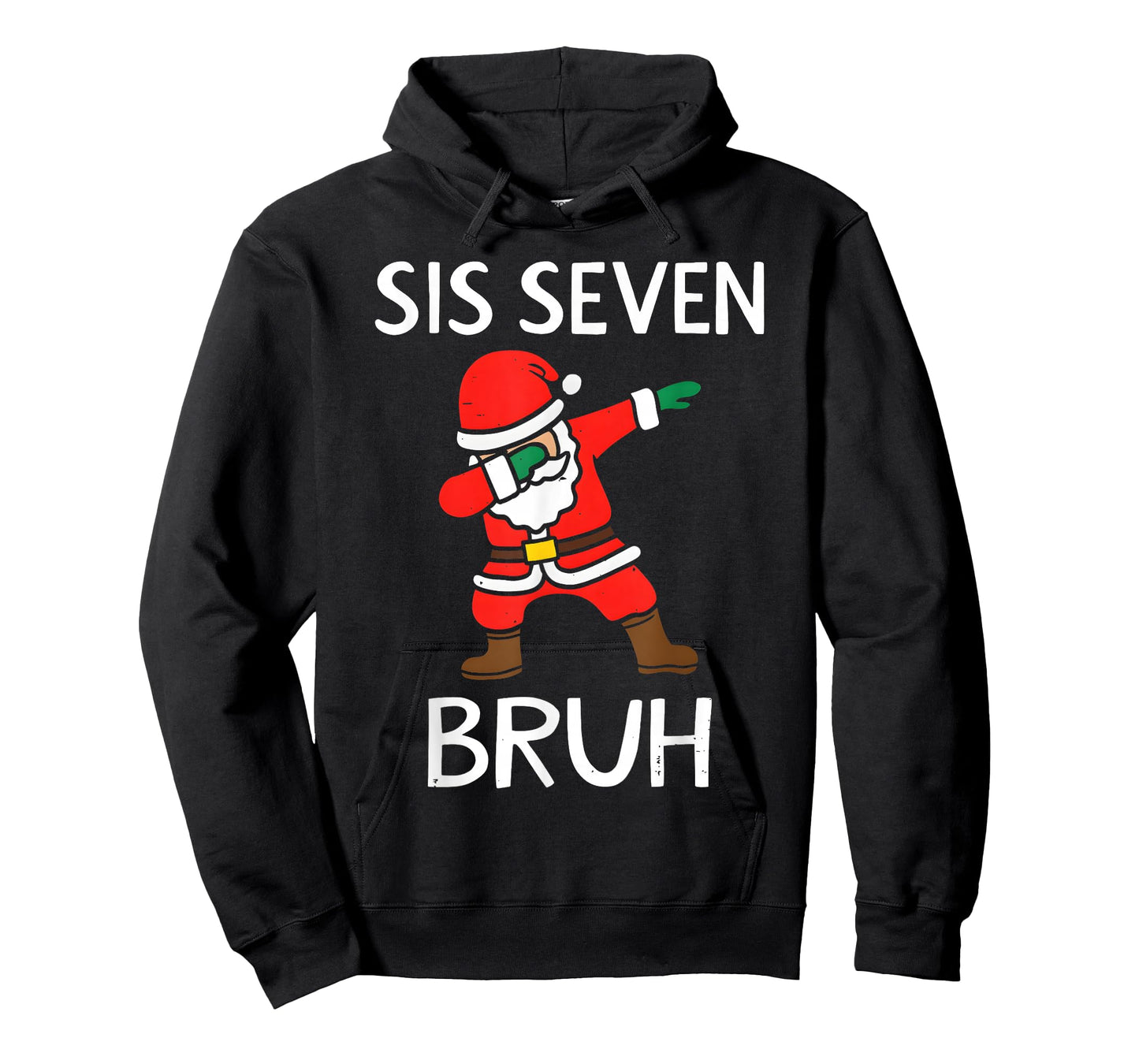 67 Meme 6 7 Funny Christmas Dabbing Santa Six Seven Bruh T-Shirt