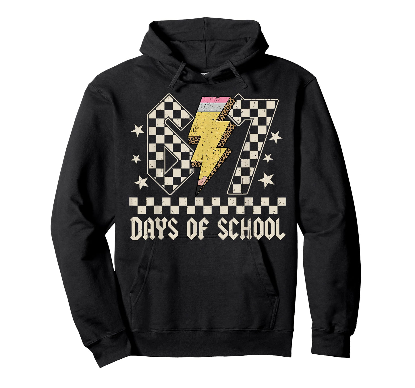 67 Days of School Meme Slang ABCD Rock Boys Girls Teachers T-Shirt