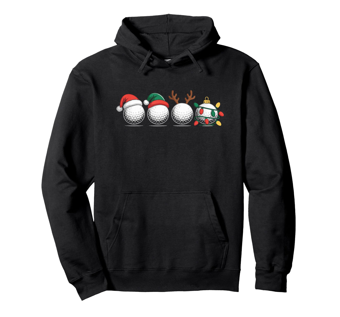 Christmas Golf Player, X-Mas Balls T-Shirt