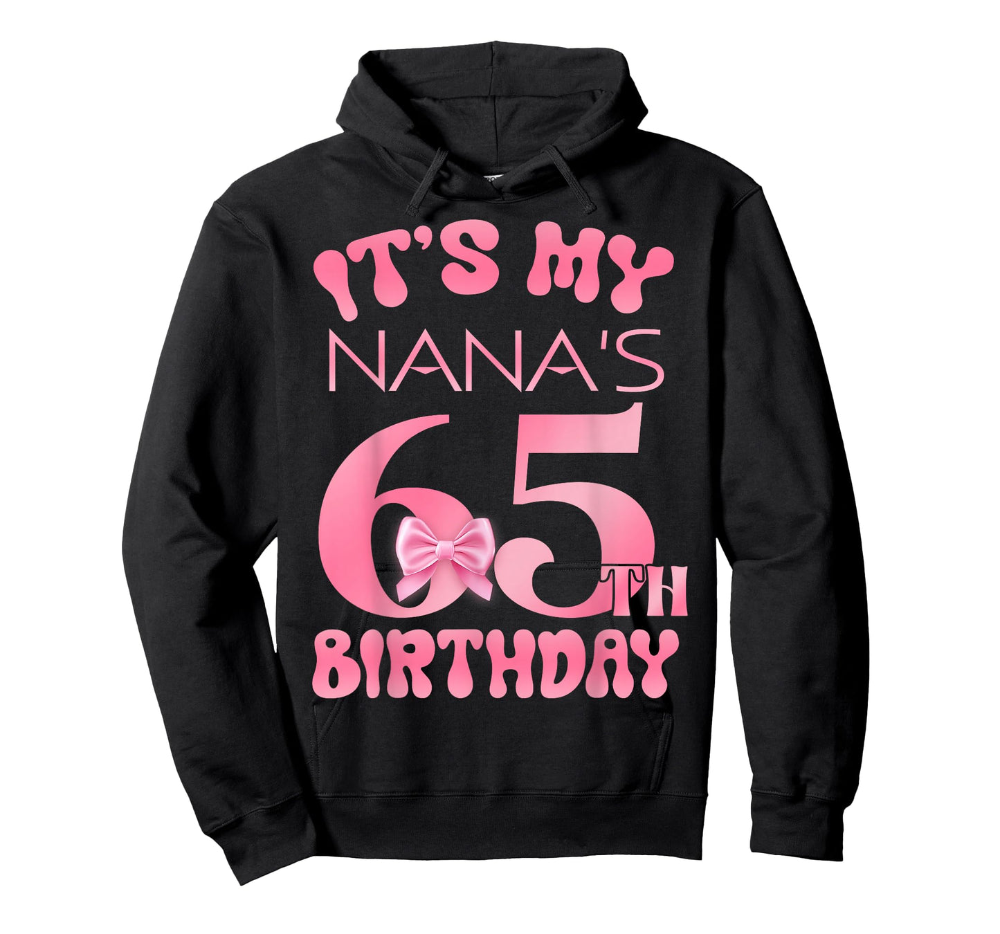 It's My Nana's 65th Birthday Girl Pink Party Themes T-Shirt