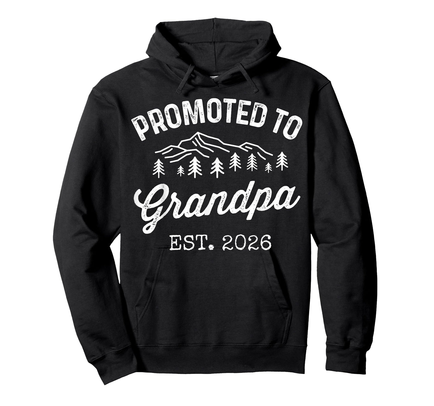 Promoted to Grandpa Est 2026 First Time Grandfather to Be T-Shirt