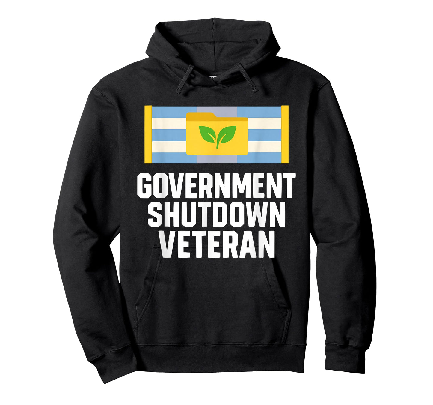 Retro Vintage Government Shutdown Veteran T-Shirt