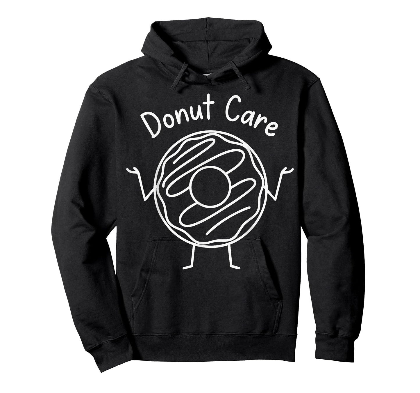 Donut Care Pun Line Art Funny T-Shirt